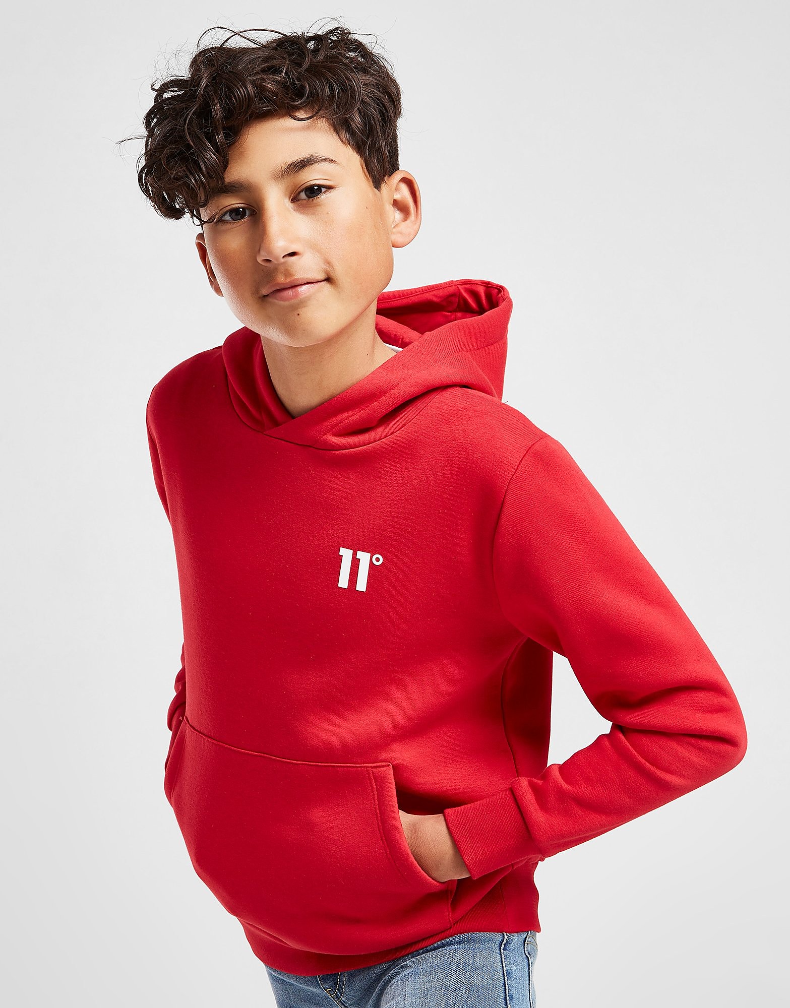 

11 Degrees Core Hoodie Junior - Red - Kids, Red