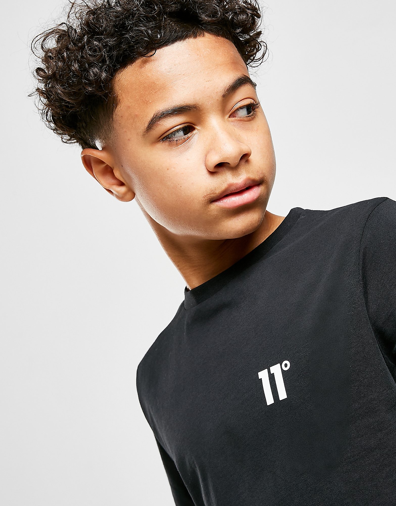 

11 Degrees Core Logo T-Shirt Junior - Black - Kids, Black