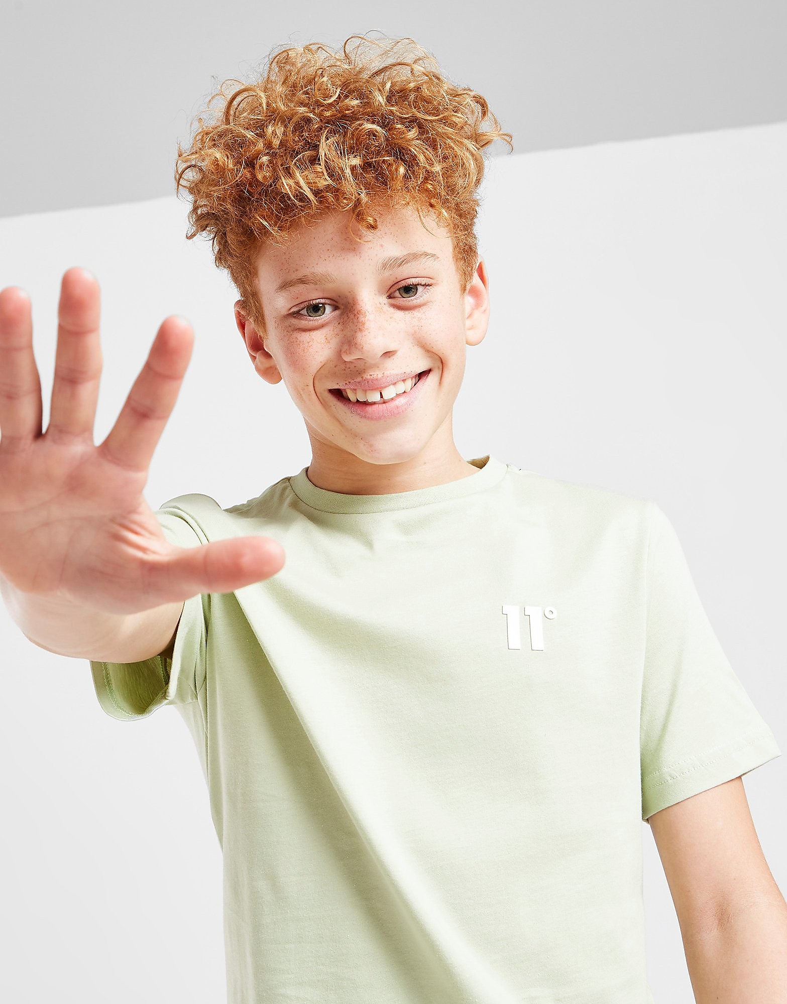 

11 Degrees Core Logo T-Shirt Junior - Green/SAGE - Kids, Green/SAGE