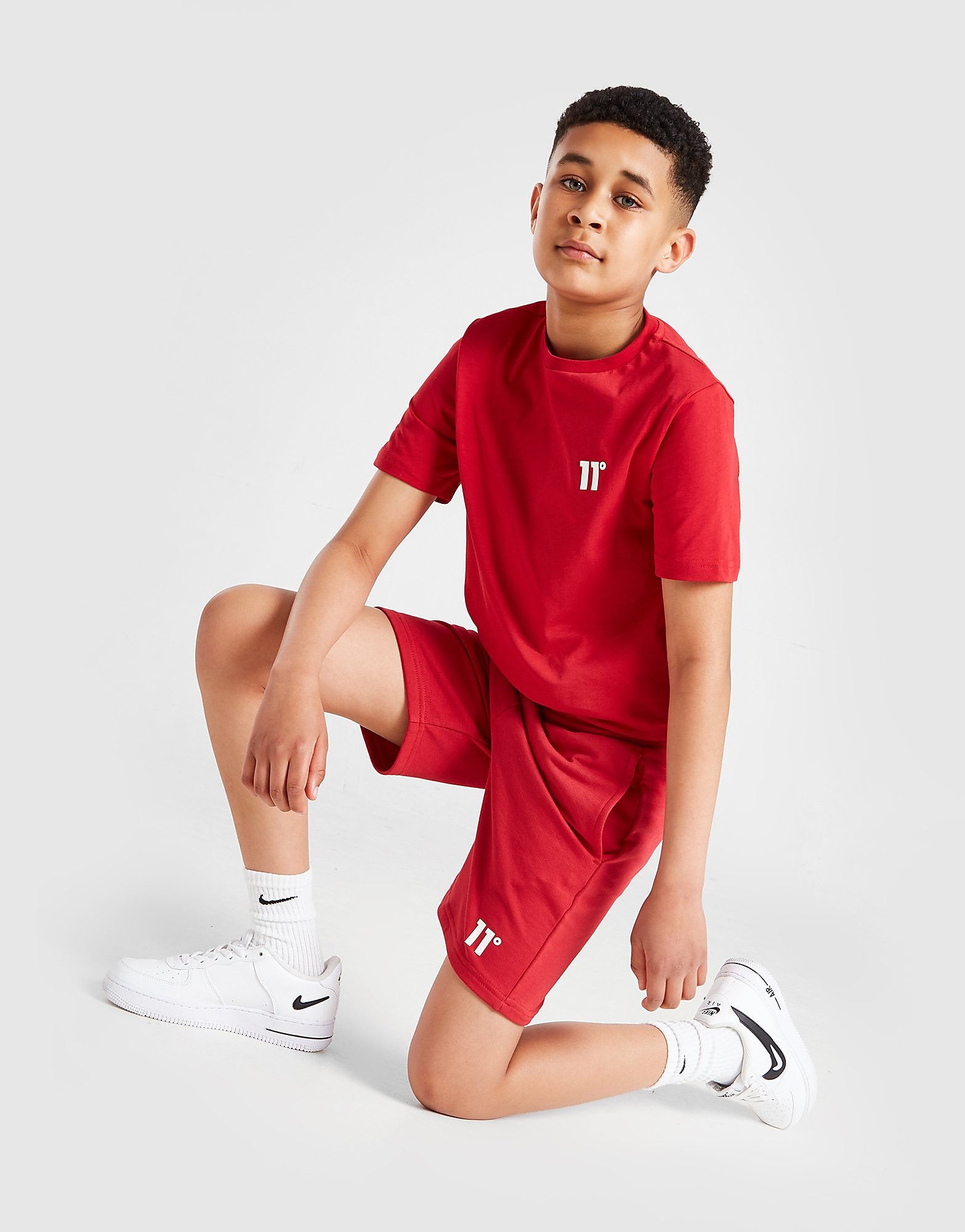 

11 Degrees Core Logo T-Shirt Junior - Red - Kids, Red