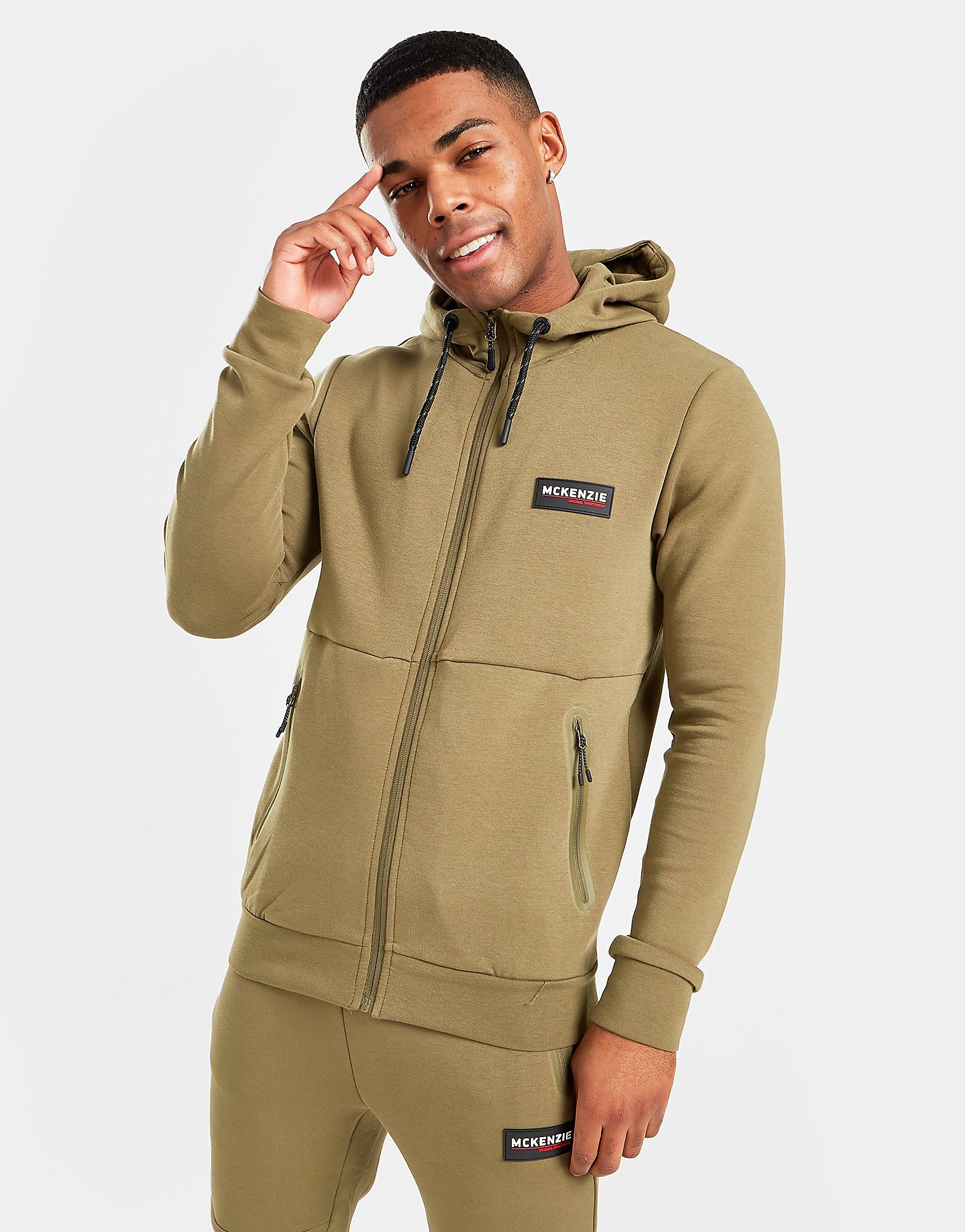 

McKenzie Core Training Full Zip Hoodie - Only at JD - Green - Mens, Green