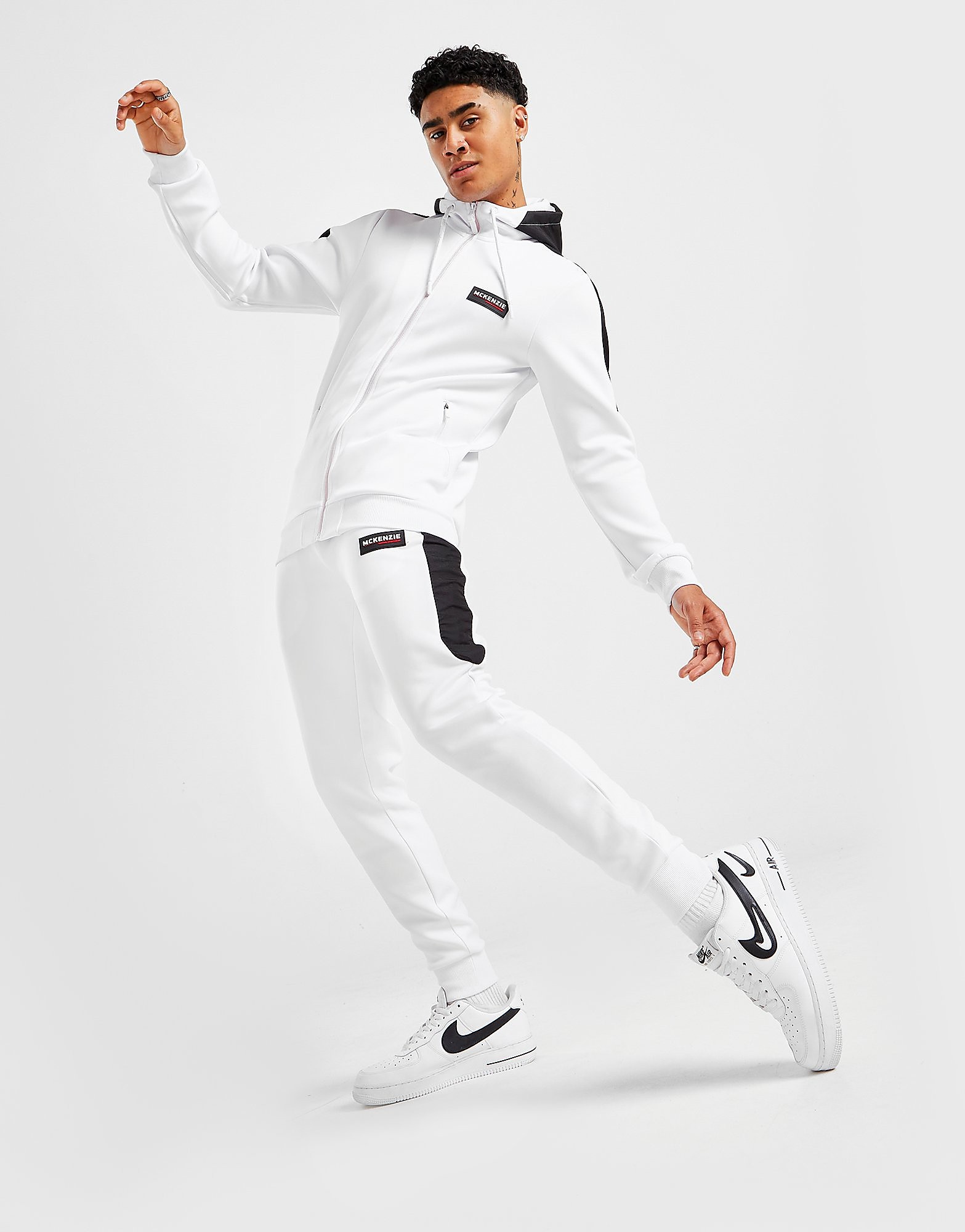 

McKenzie Dunk Poly Track Pants - Only at JD - White - Mens, White