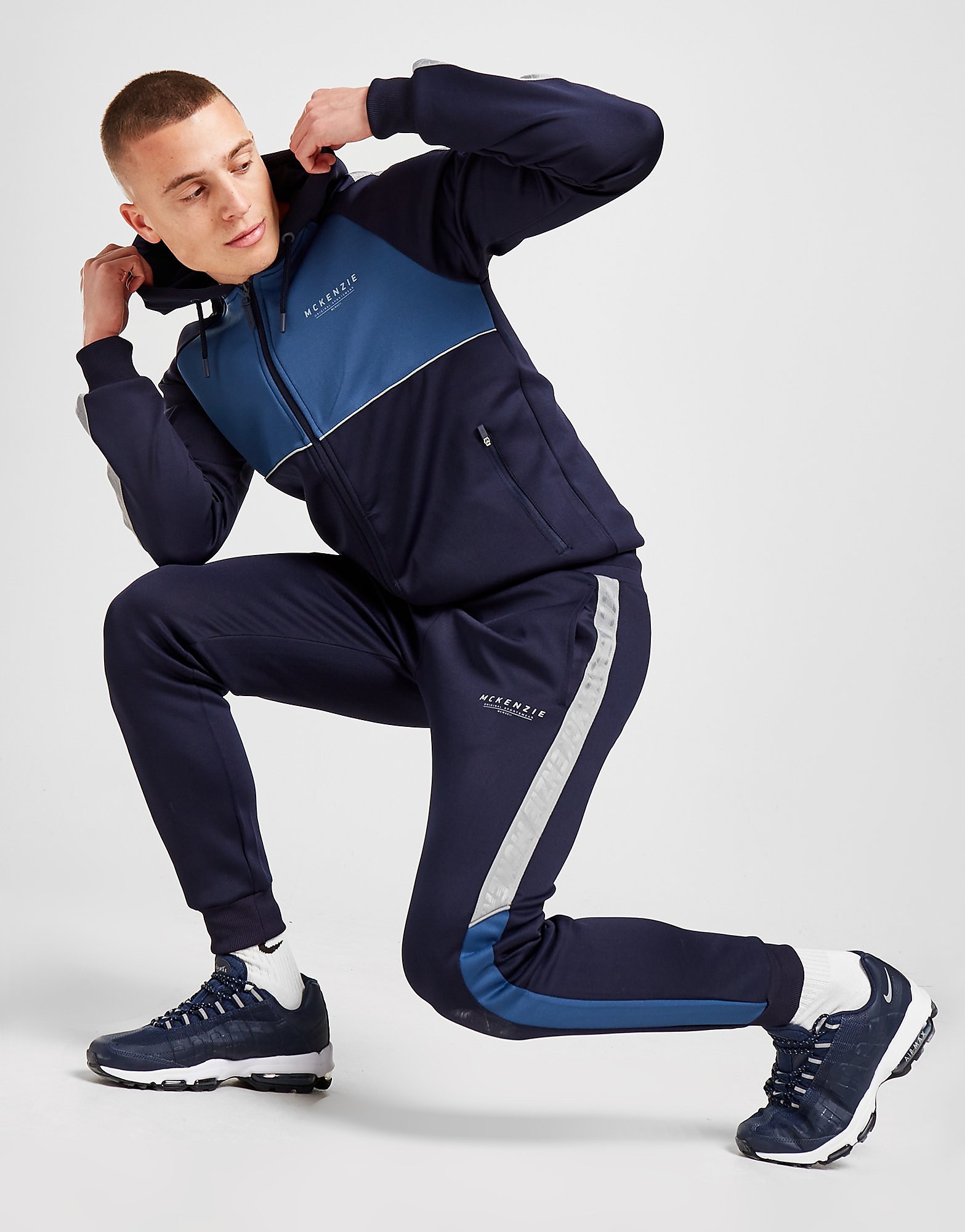 

McKenzie Emmet Poly Track Pants - Only at JD - Blue - Mens, Blue