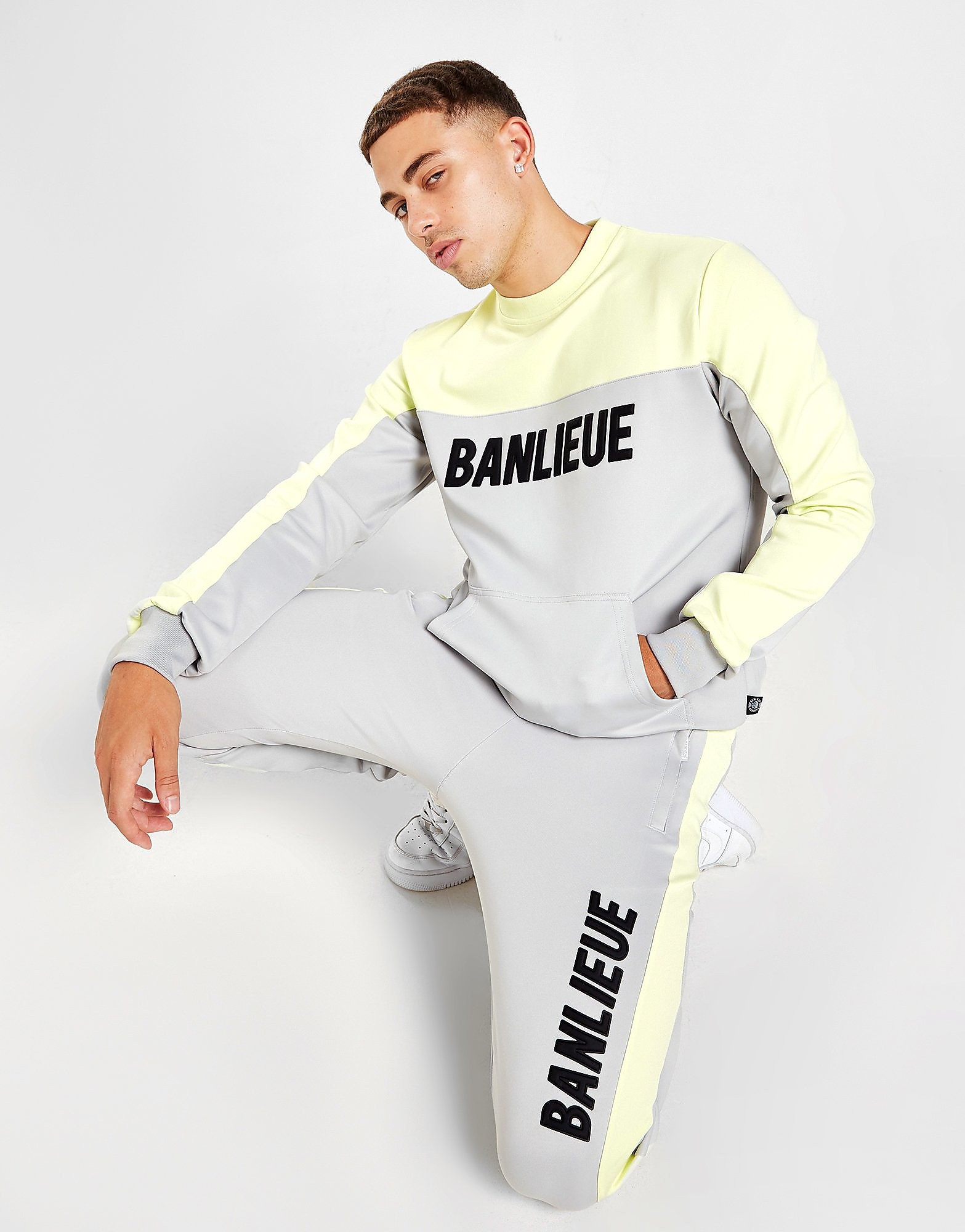 

Banlieue 3D Tracksuit - Grey - Mens, Grey