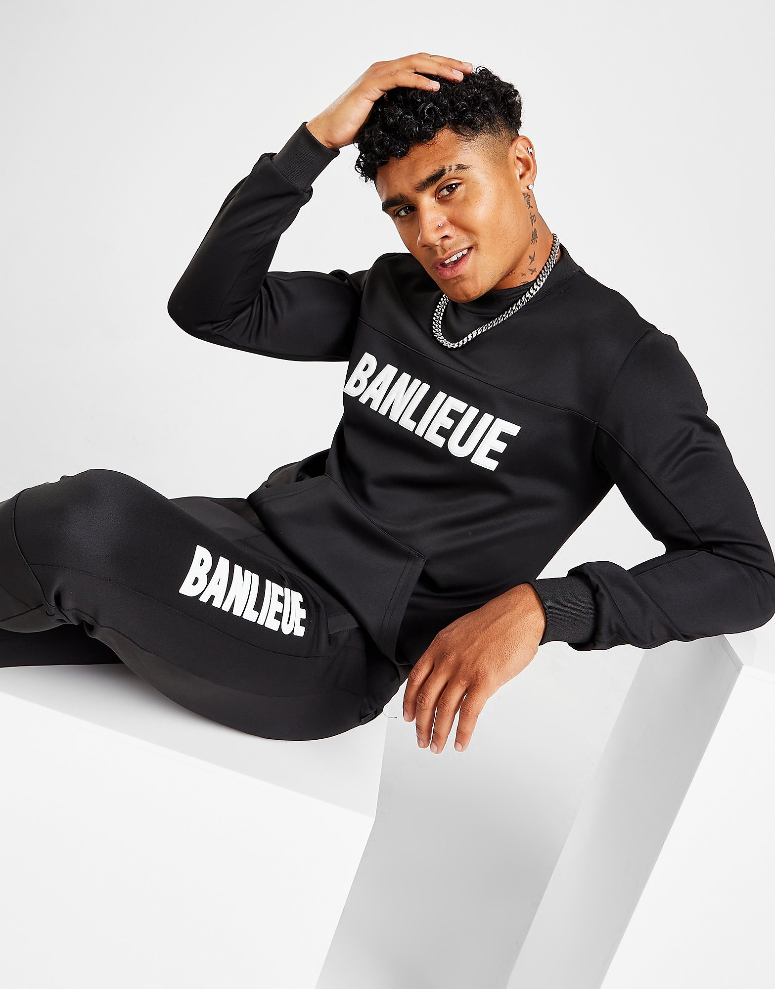 

Banlieue 3D Tracksuit - Black - Mens, Black