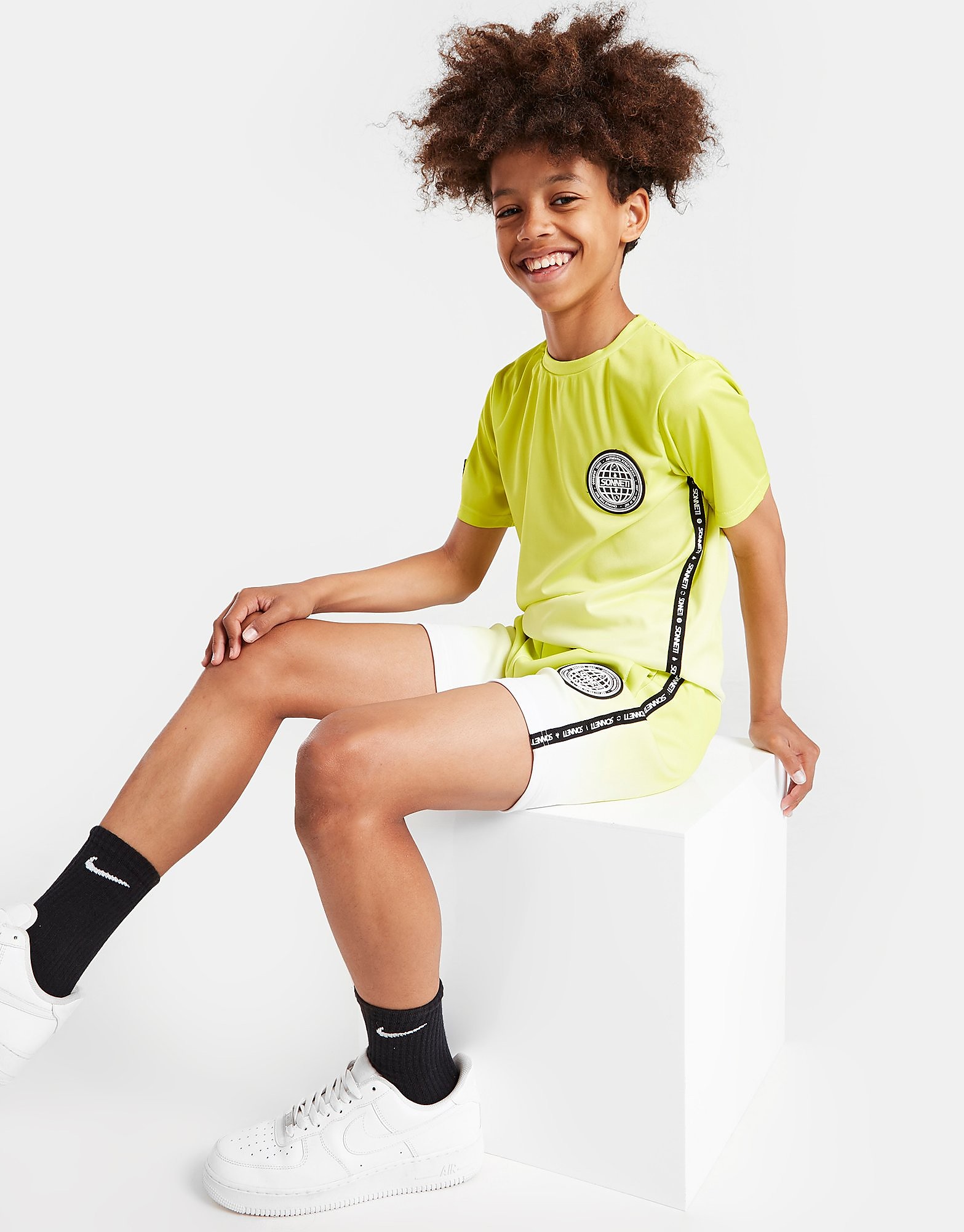 

Sonneti Melon Fade Tape Shorts Junior - Yellow - Kids, Yellow
