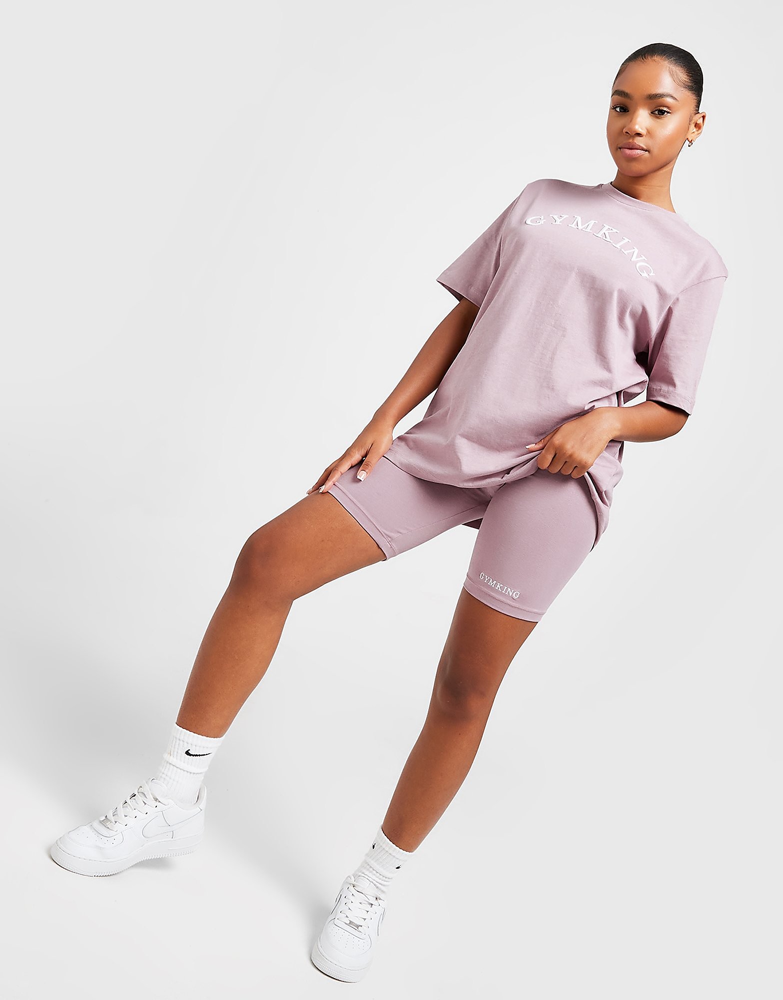 

Gym King Script Cycle Shorts - Pink - Womens, Pink