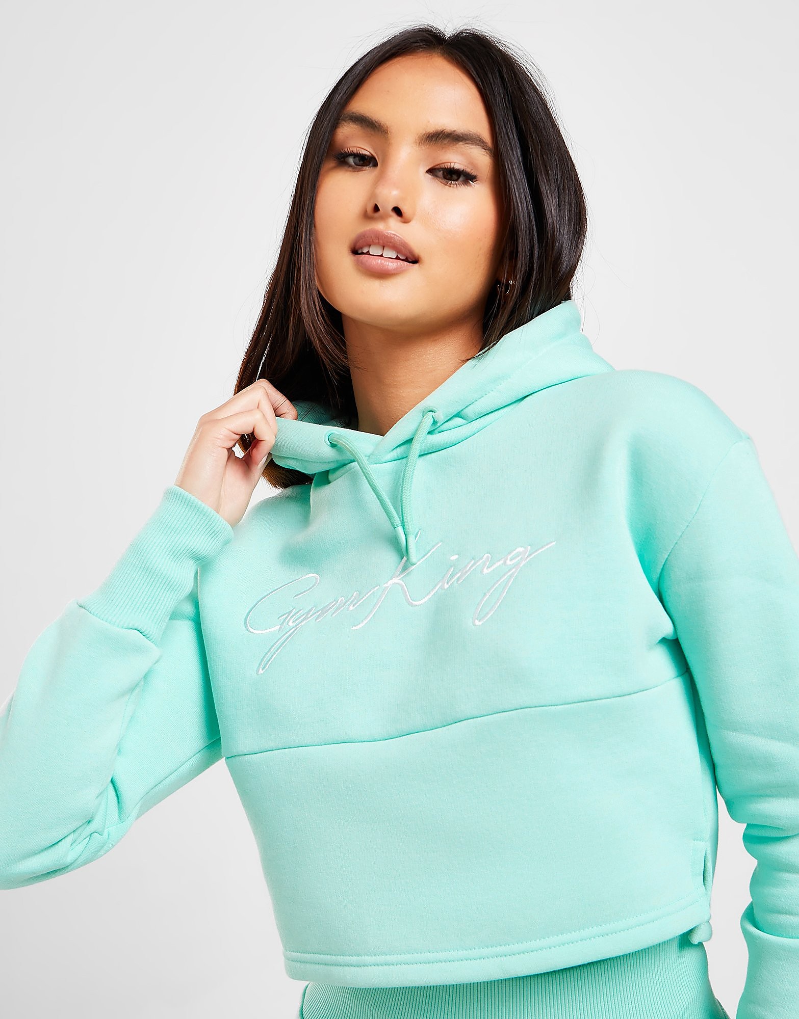 

Gym King Sky Hoodie - Green - Womens, Green