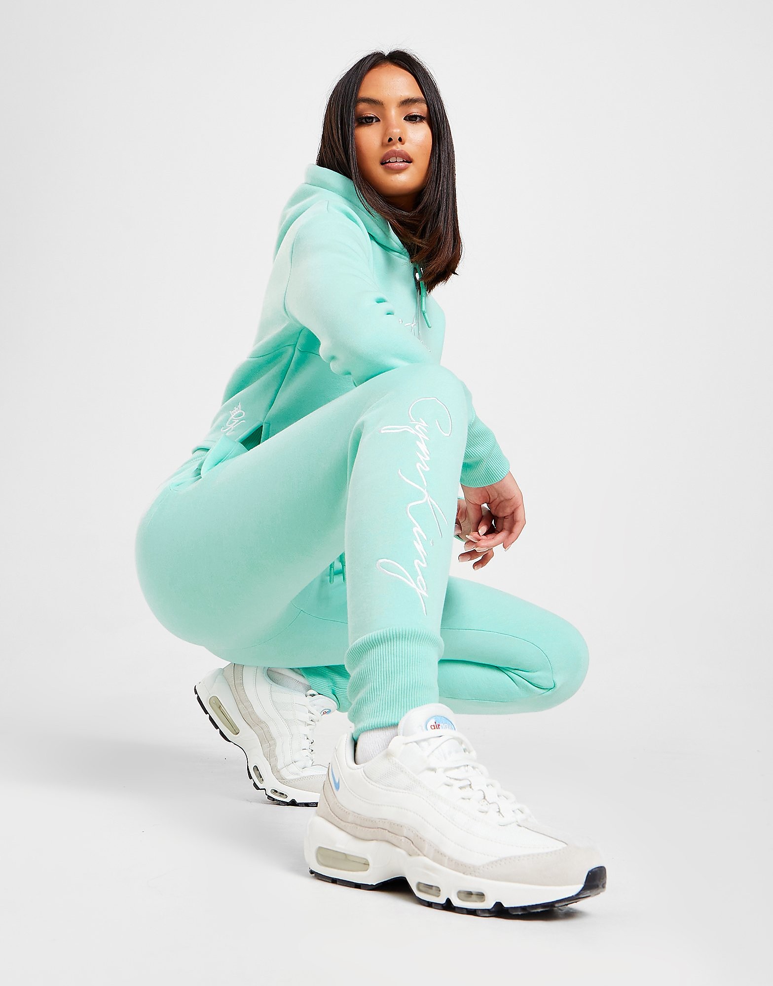 Gym King Joggers Sky Fleece - Verde - Womens, Verde