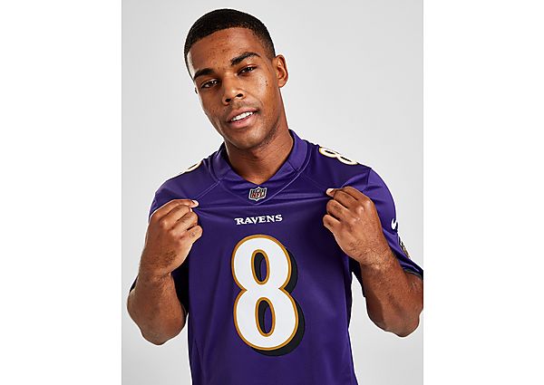 Nike NFL Baltimore Ravens Jackson #8 Home Shirt - Heren