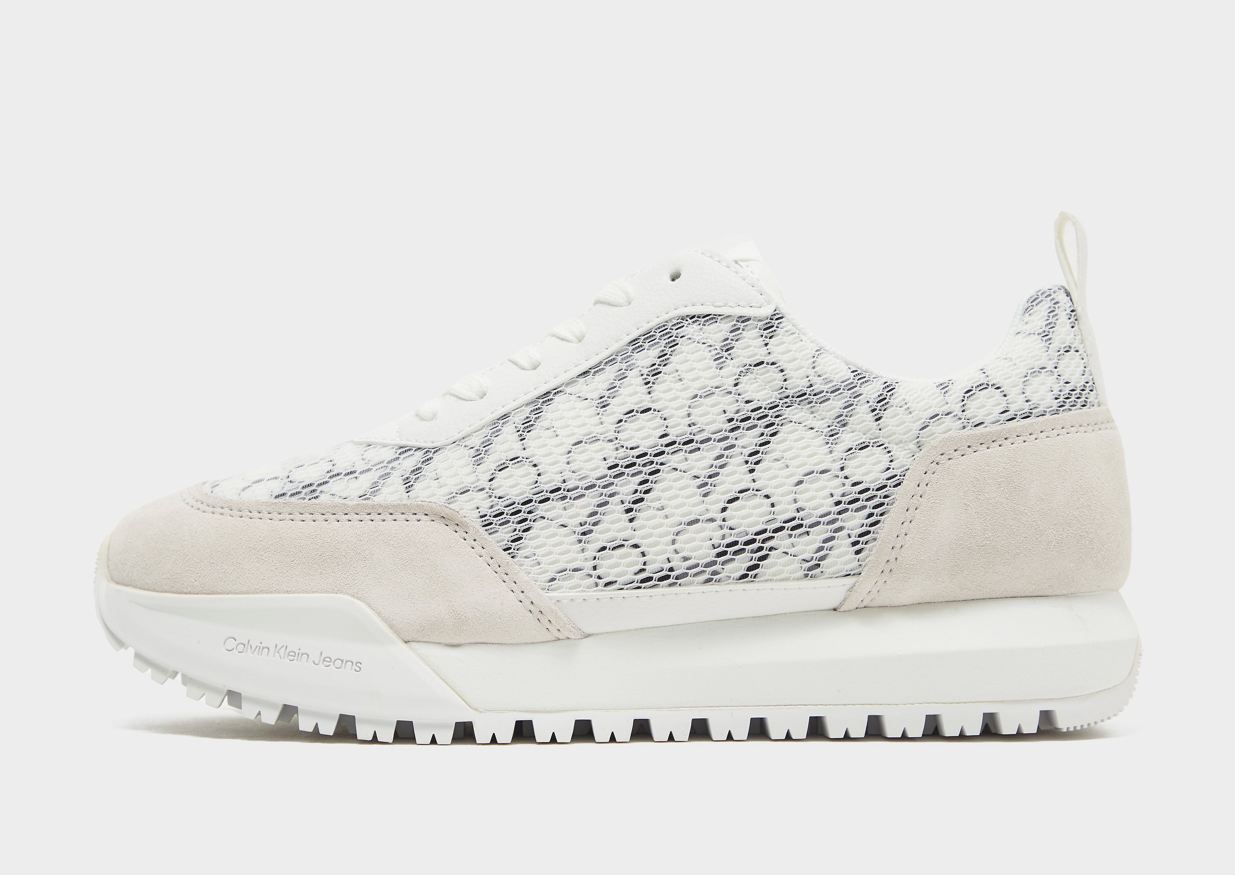 

Calvin Klein Retro Runner All Over Print Women's - White, White