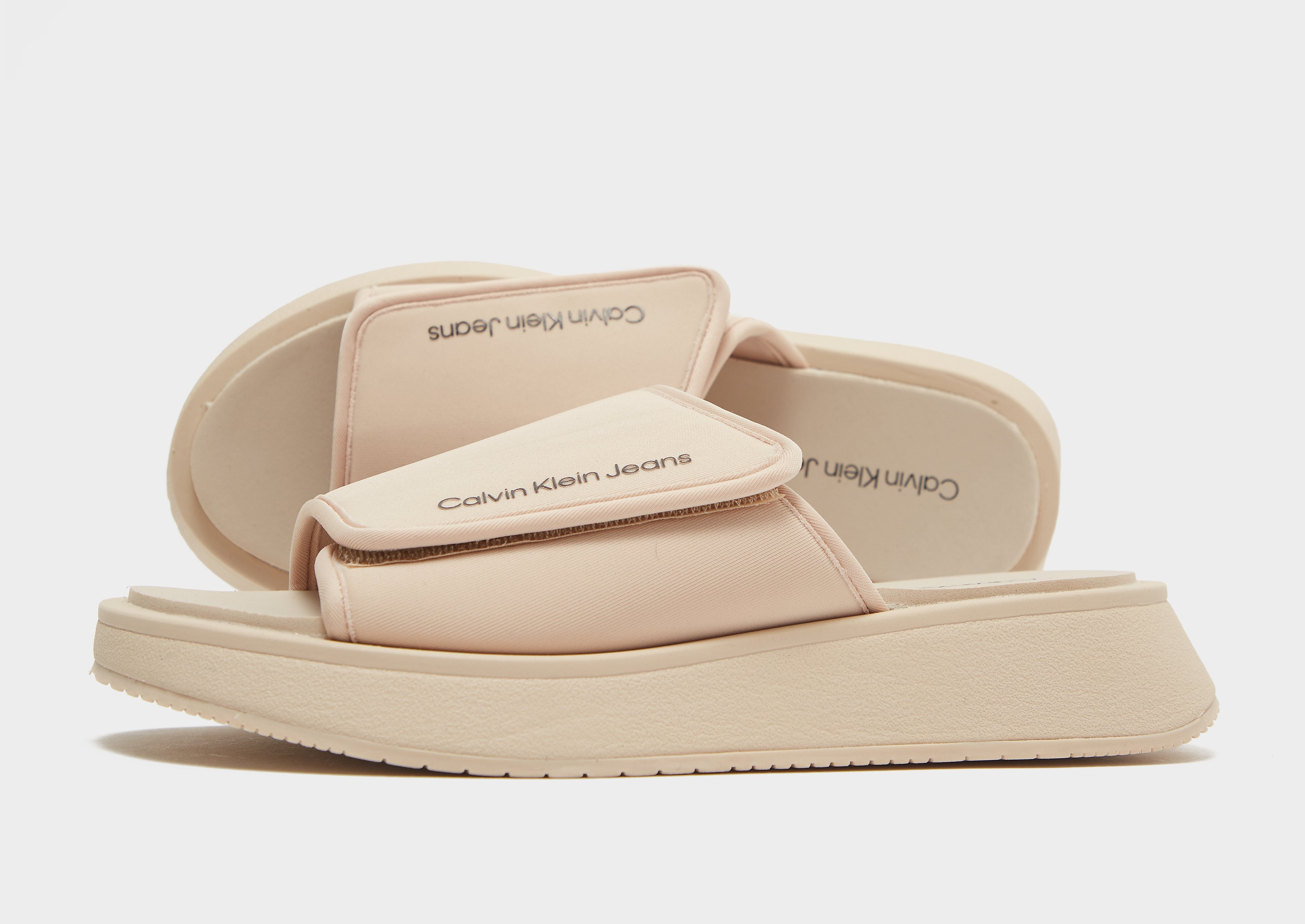 Calvin Klein Jeans Chinelos One-Strap para Mulher - Castanho - Womens, Castanho