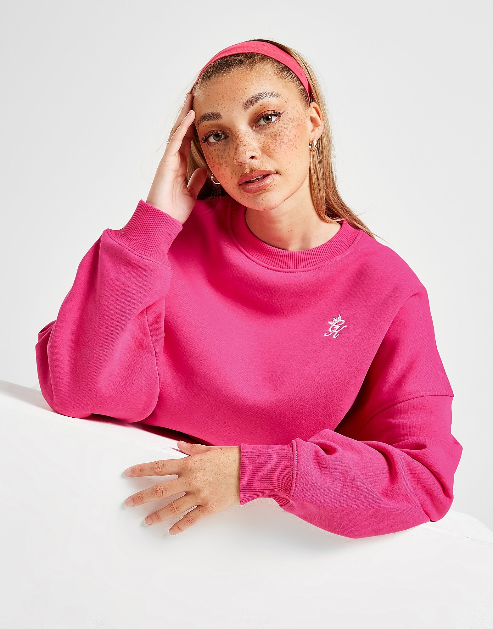 

Gym King Core Crew Sweatshirt - Pink - Womens, Pink