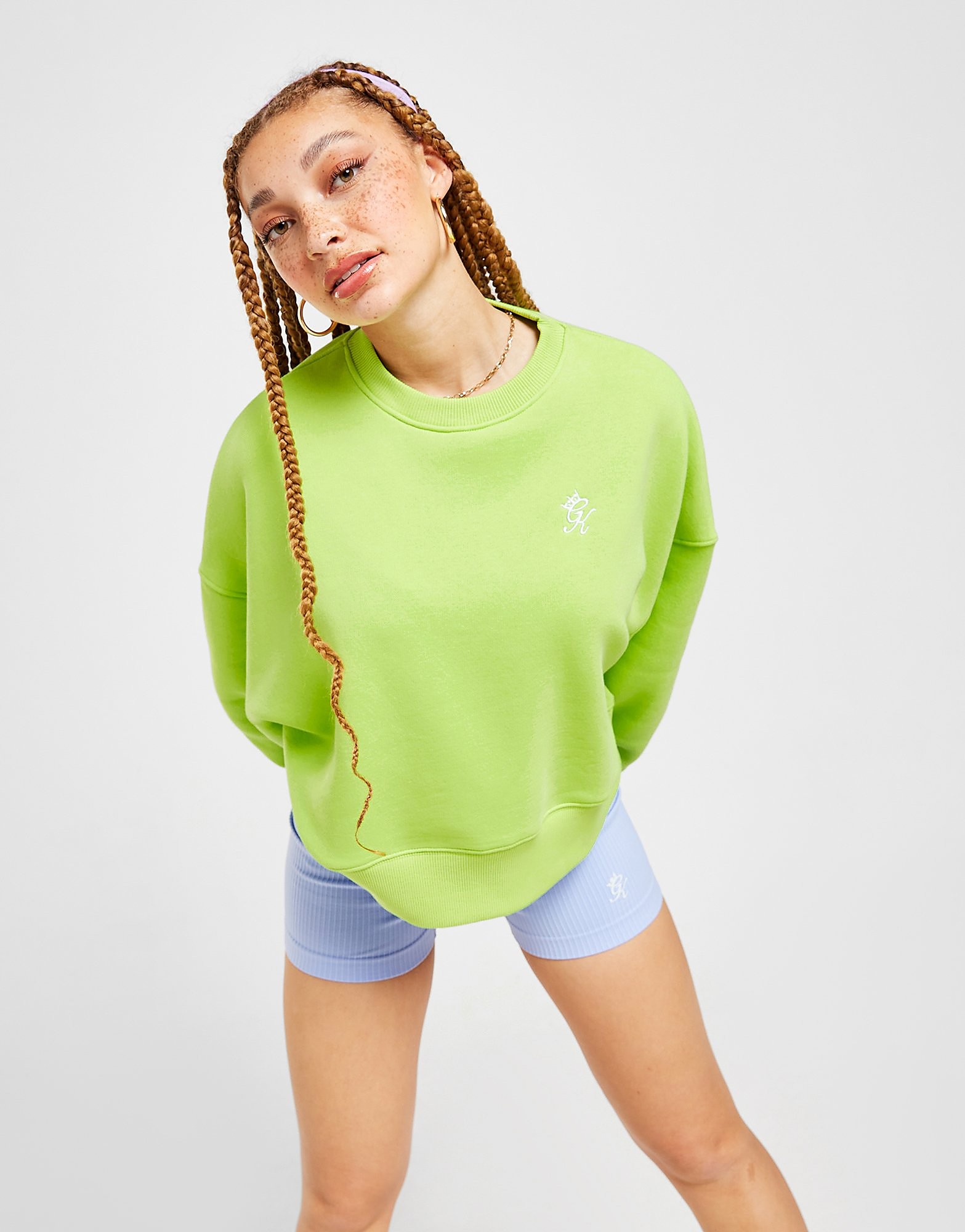 Gym King Sweatshirt Core para Mulher - Verde - Womens, Verde