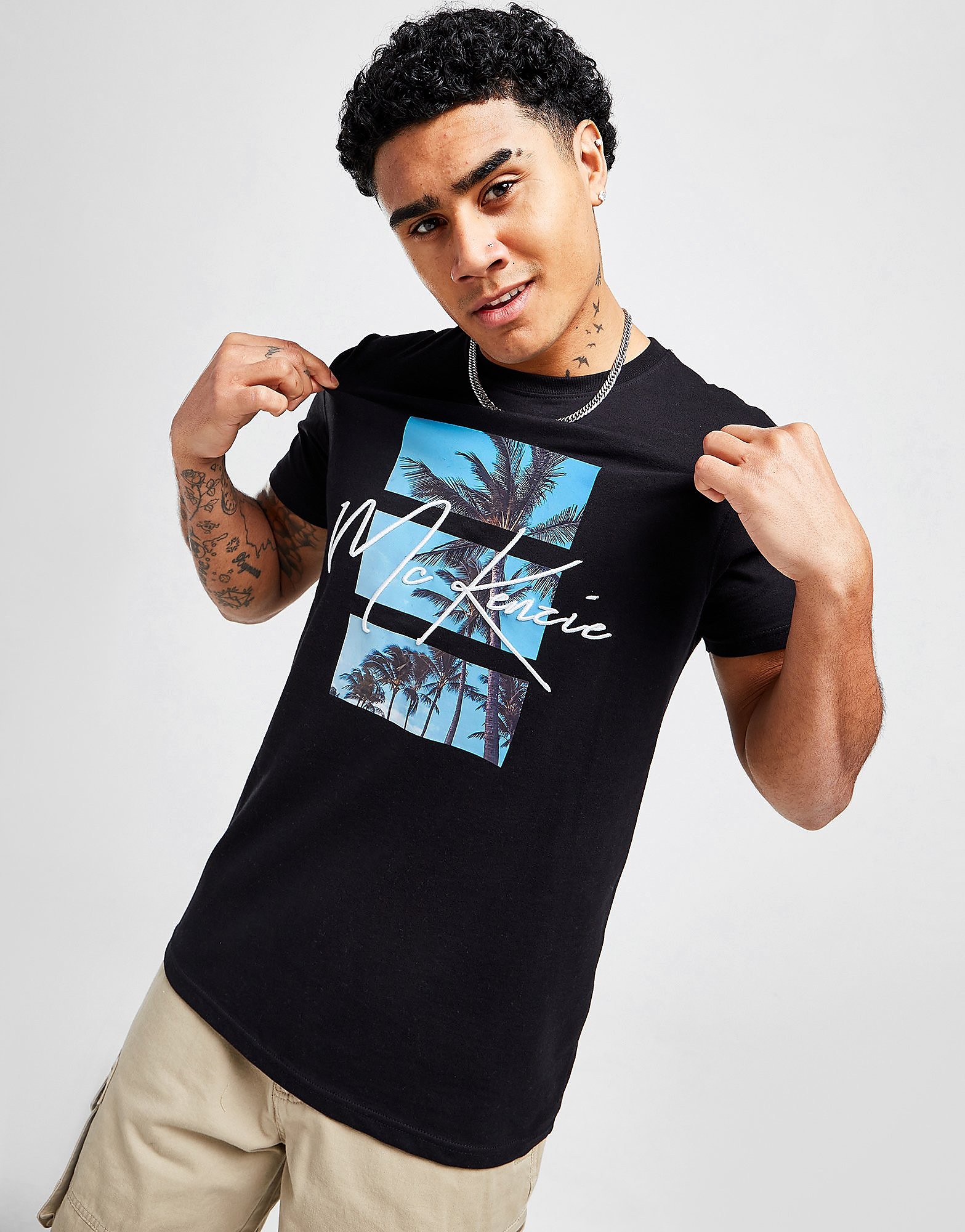 McKenzie T-Shirt Caleb - Only at JD - Preto - Mens, Preto