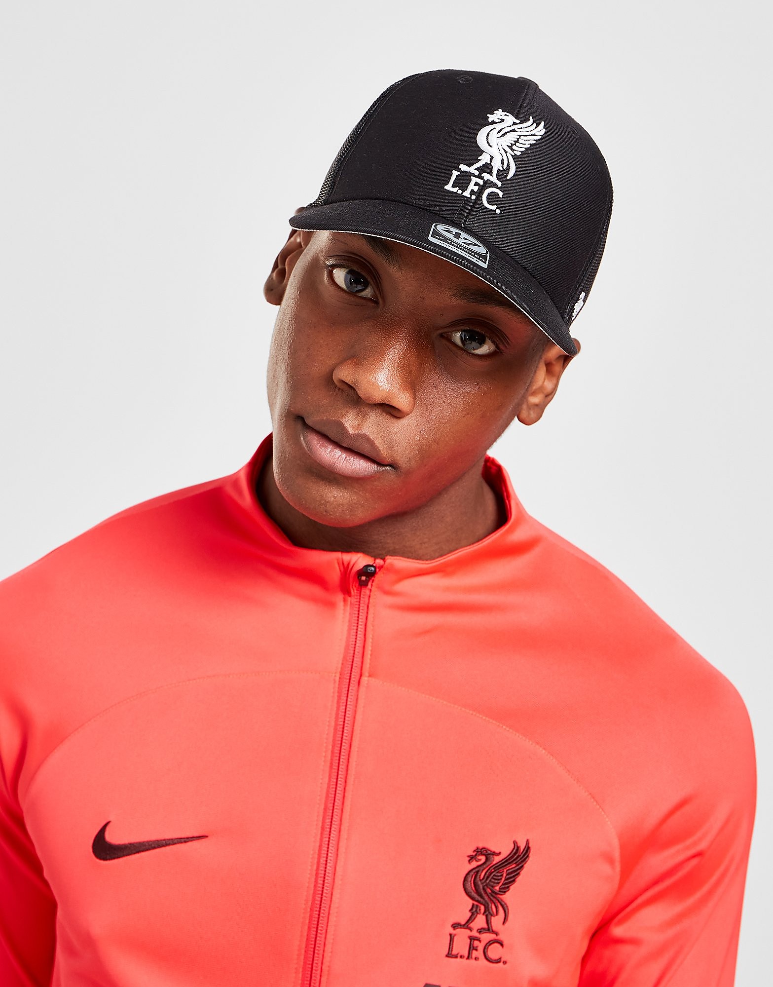 

47 Brand Liverpool FC Trucker Cap - Black - Womens, Black