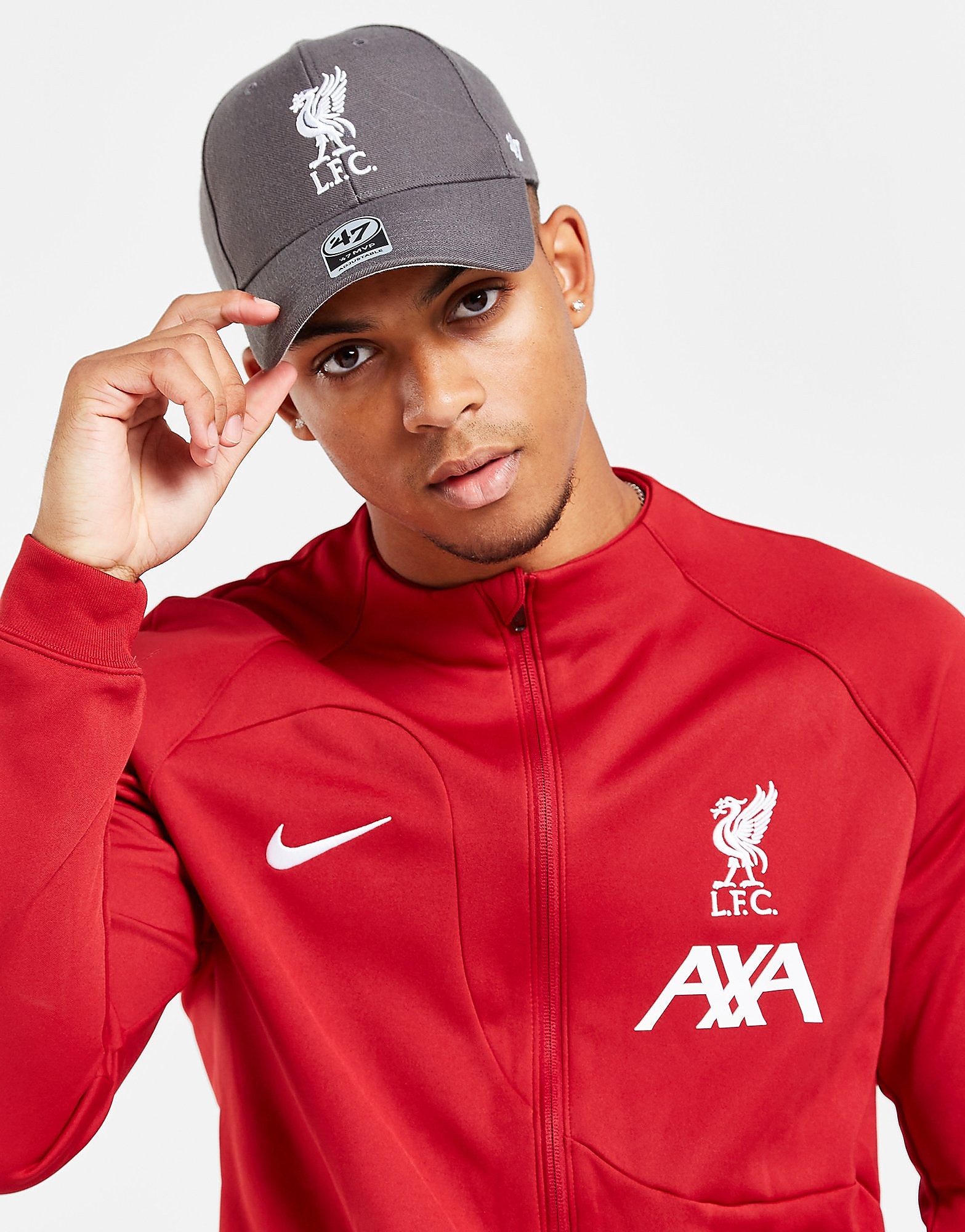 

47 Brand Liverpool FC MVP Cap - Grey - Womens, Grey