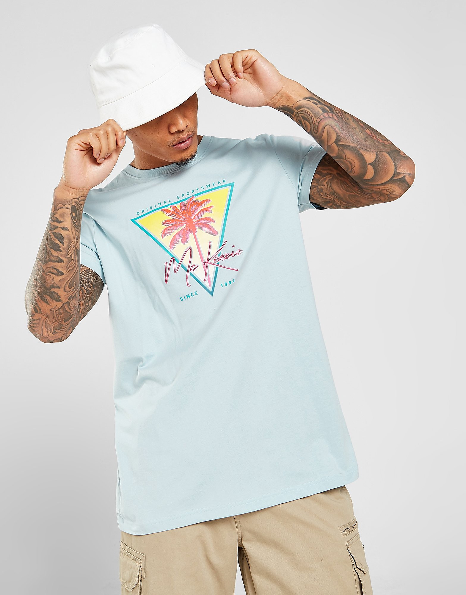 McKenzie T-Shirt Gamma - Only at JD - Azul - Mens, Azul