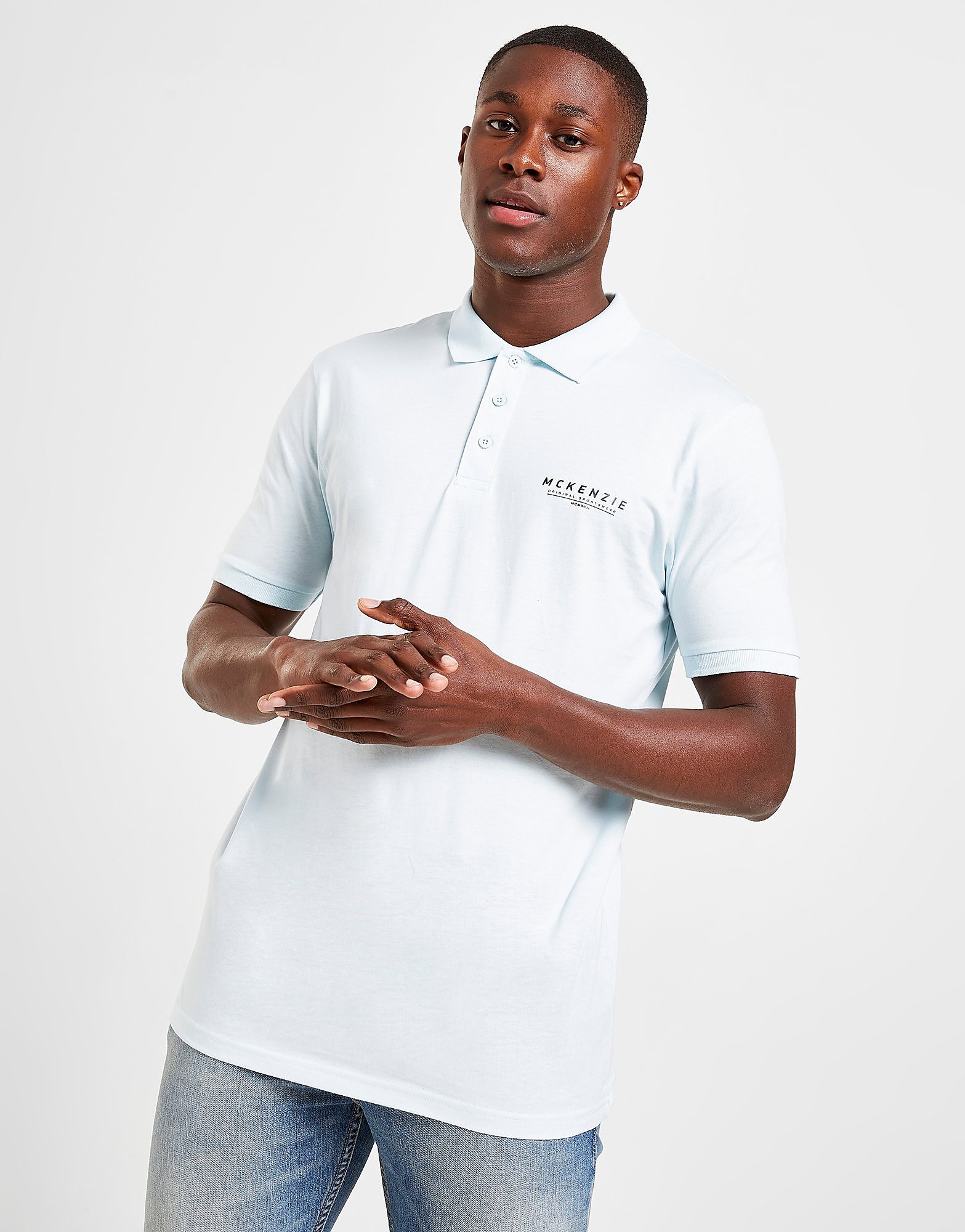 

McKenzie Essential Polo Shirt - Only at JD - Blue - Mens, Blue
