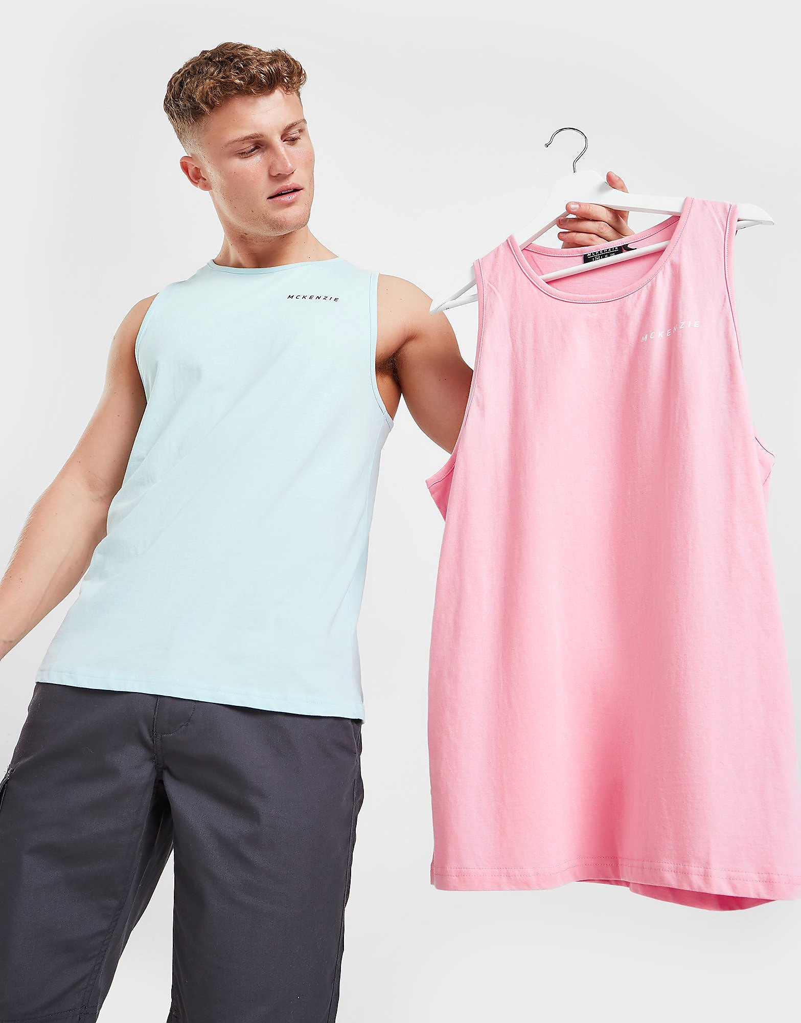 

McKenzie 2-Pack Essential Vests - Only at JD - Blue - Mens, Blue