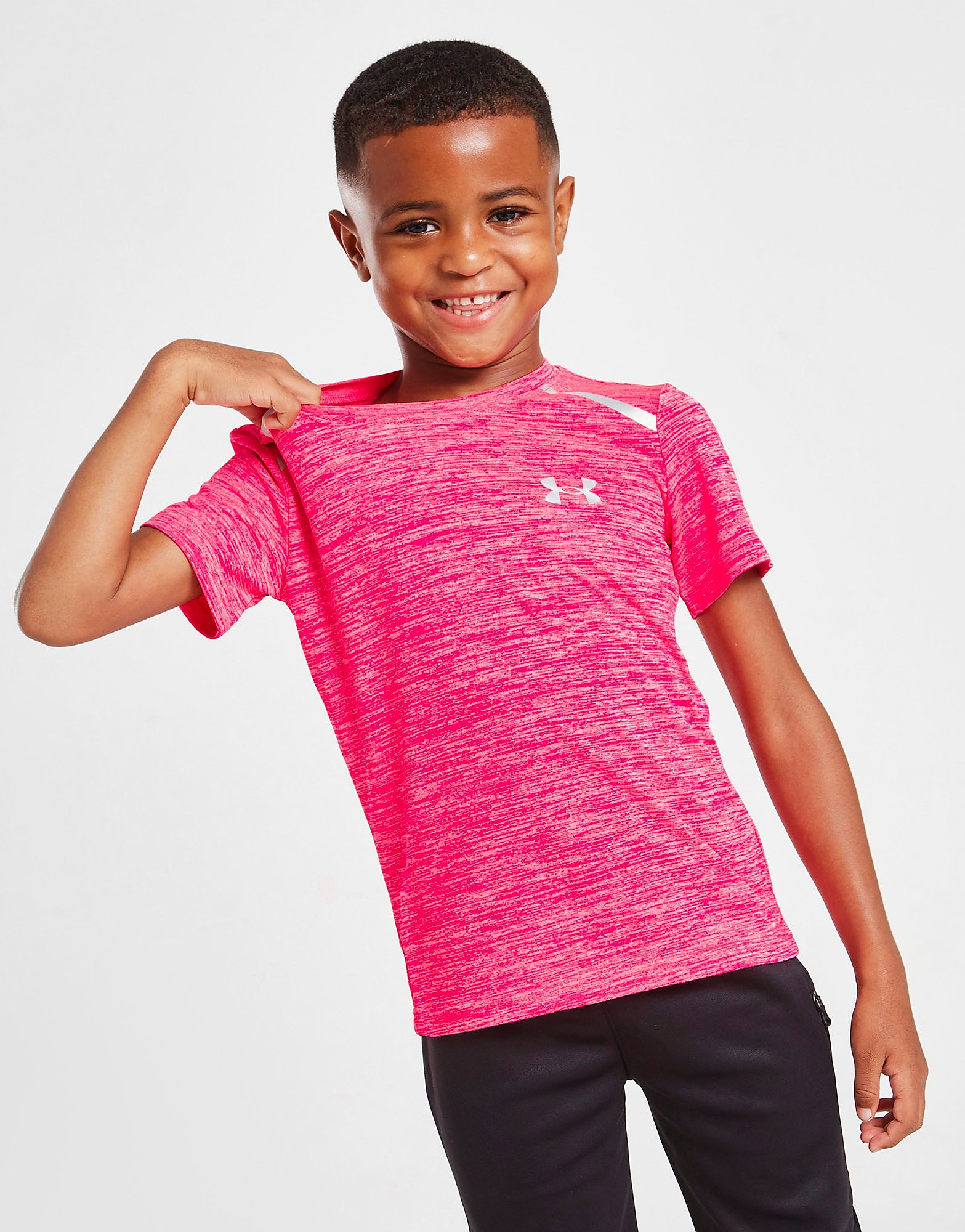 

Under Armour Tech Twist T-Shirt Children - Only at JD - Pink - Kids, Pink