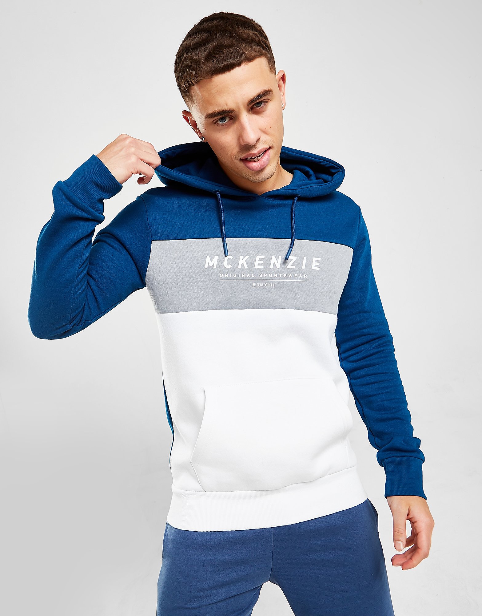 

McKenzie Joker Overhead Hoodie - Only at JD - Blue - Mens, Blue