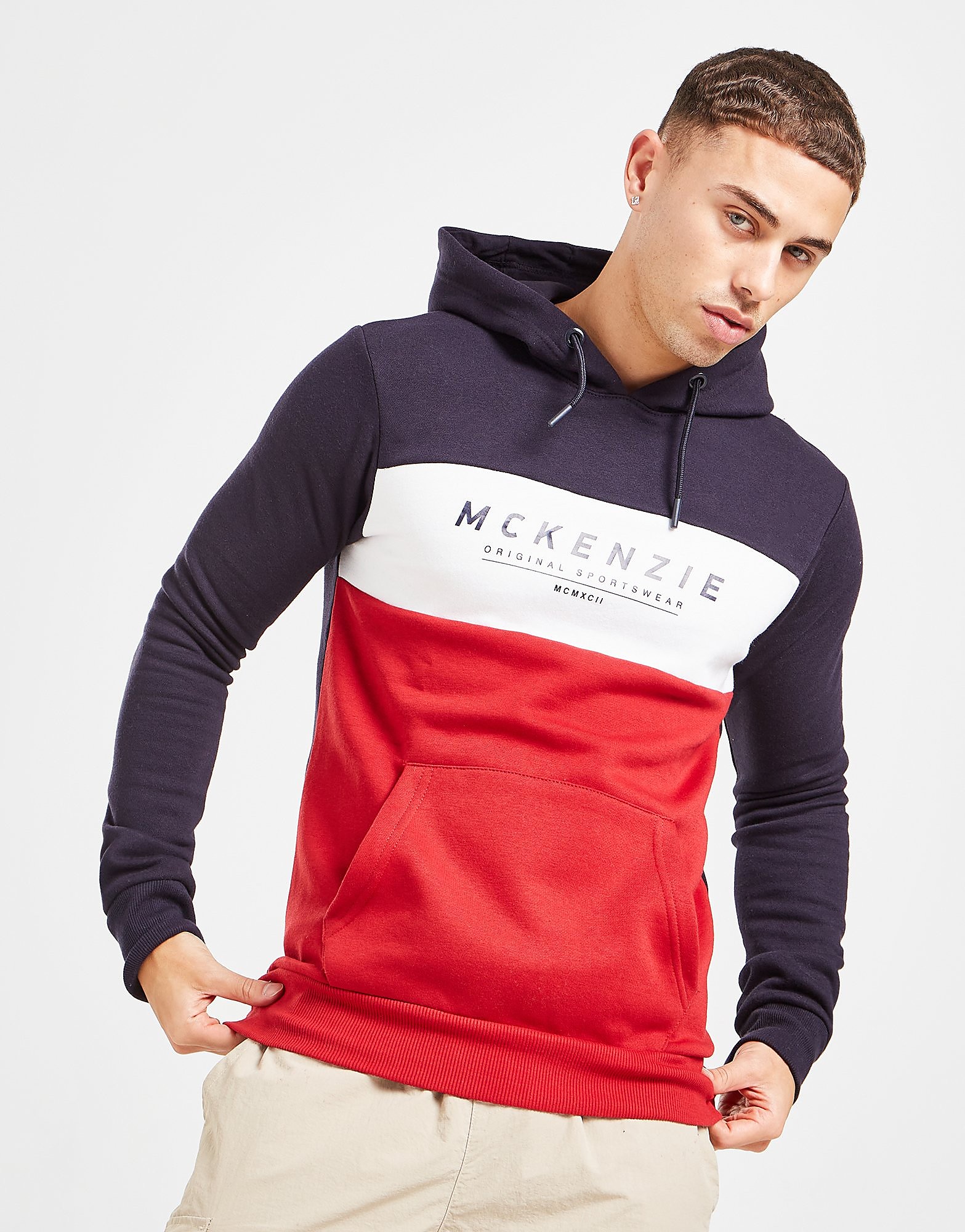 

McKenzie Joker Overhead Hoodie - Only at JD - Blue/CPEP.NS/WHT - Mens, Blue/CPEP.NS/WHT