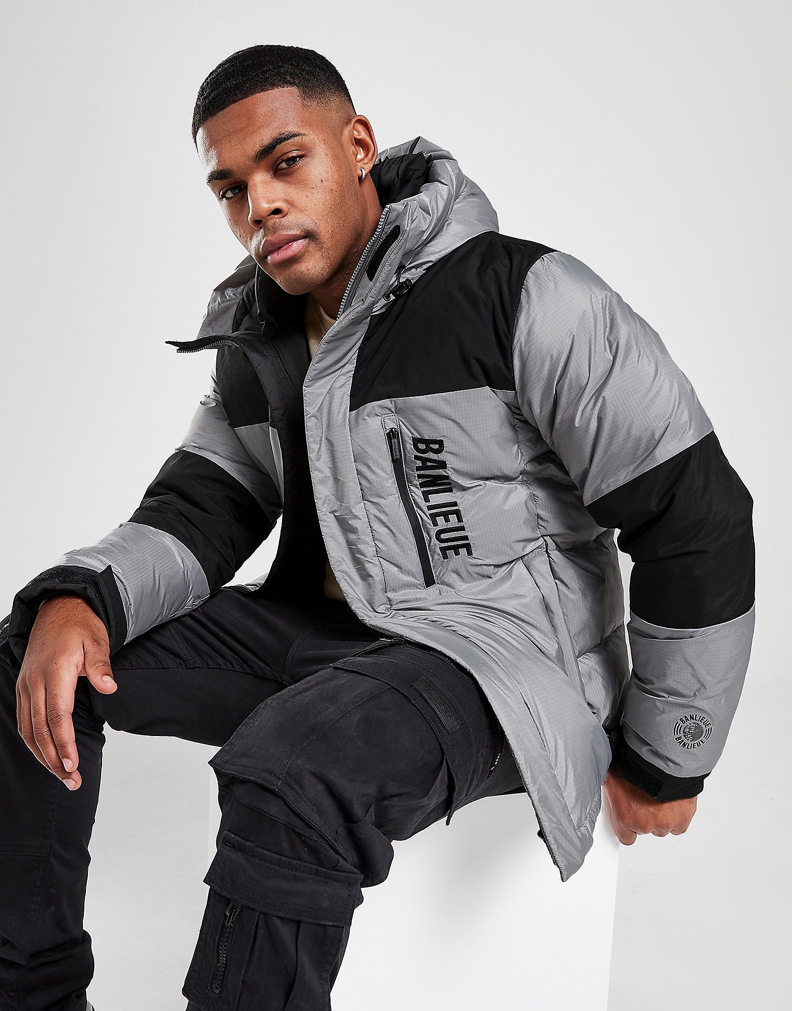 

Banlieue Down Puffer Jacket - Grey - Mens, Grey