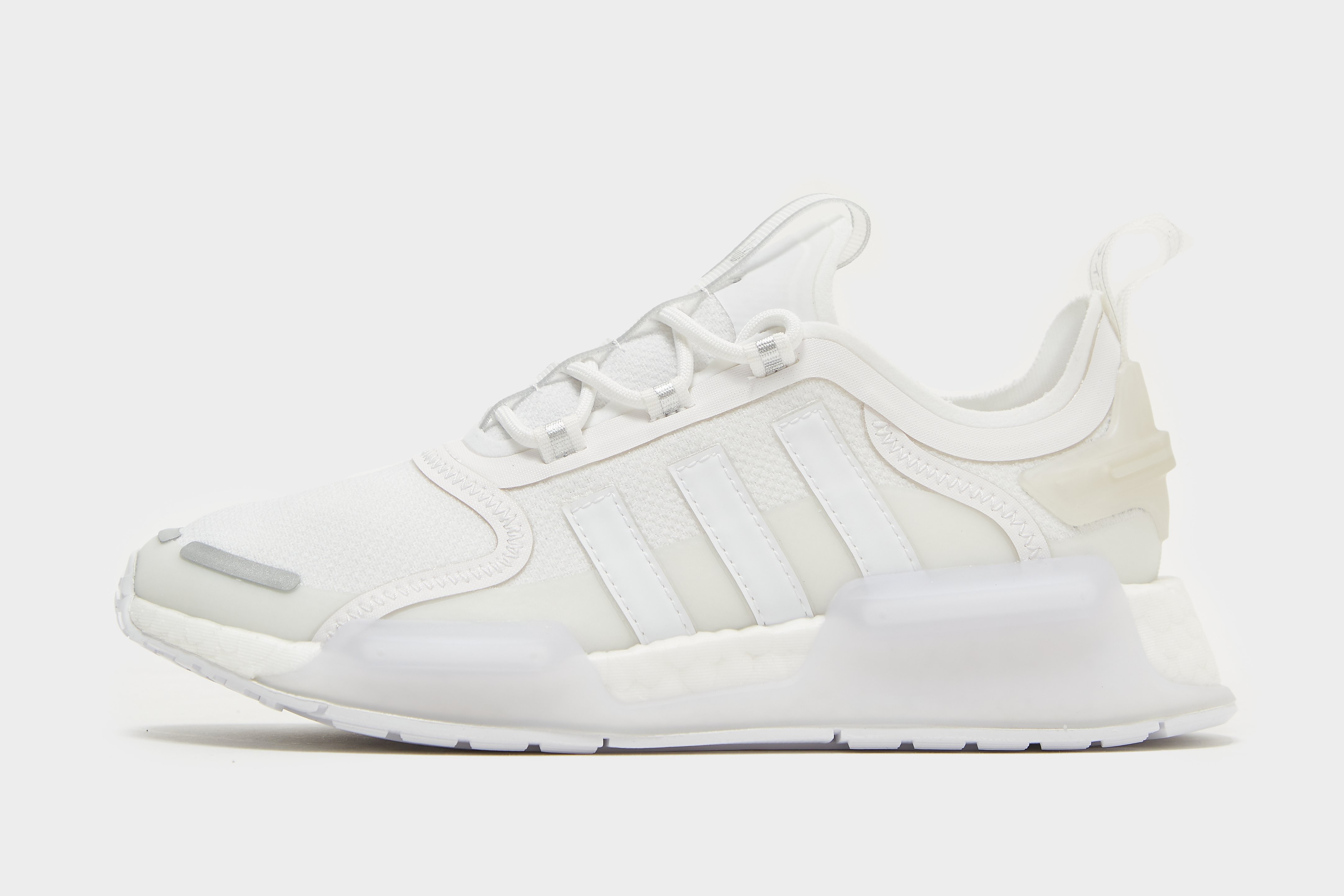 

adidas Originals NMD_R1 V3 Women's - Cloud White / Grey One / Silver Metallic, Cloud White / Grey One / Silver Metallic
