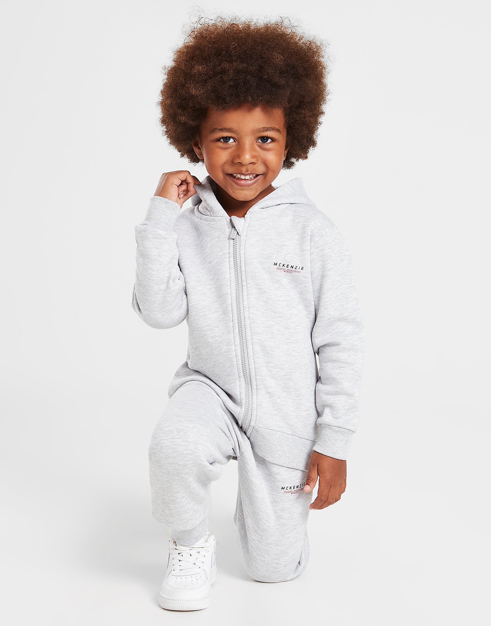 

McKenzie Mini Essential Full Zip Hoodie Children - Grey - Kids, Grey