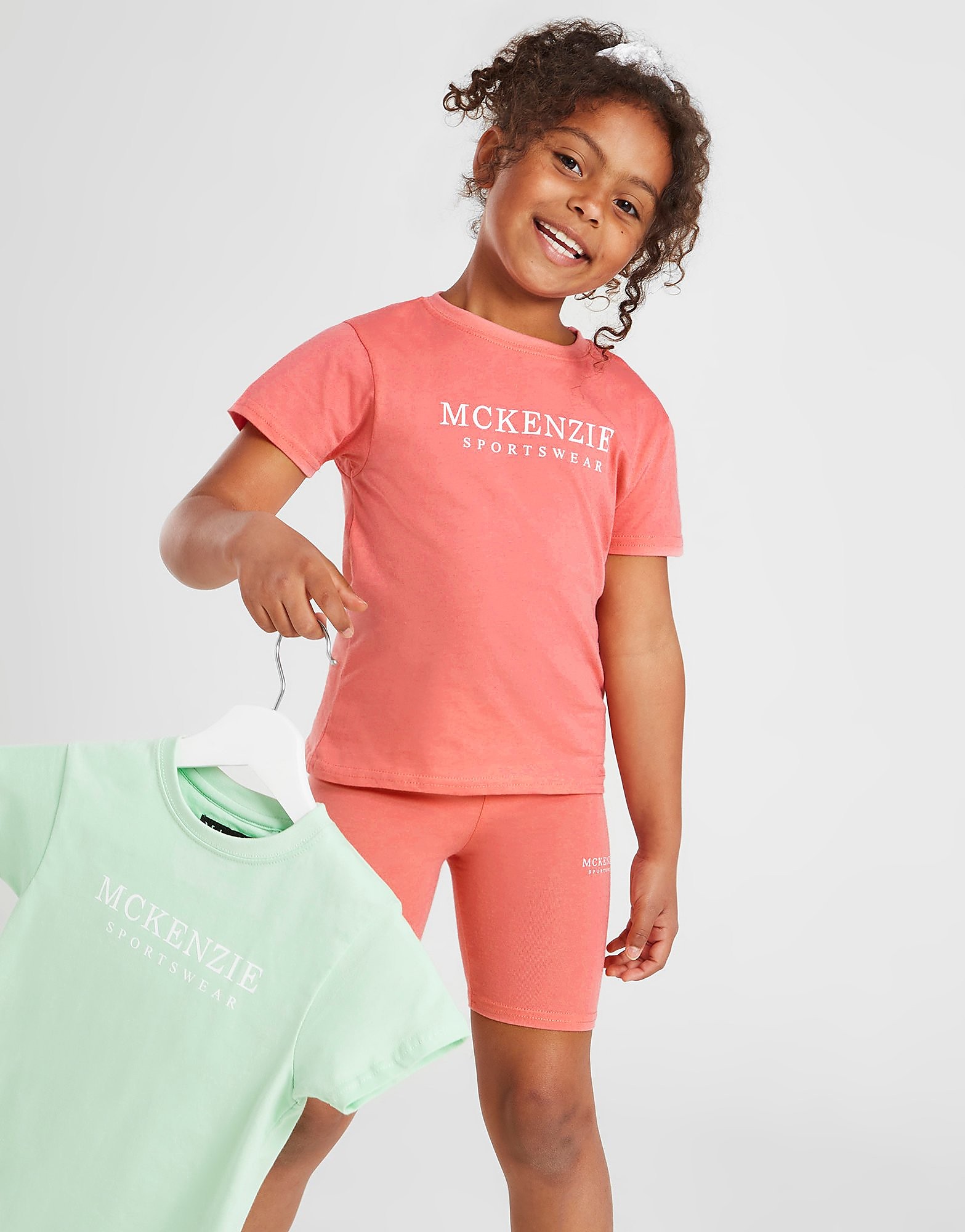 

McKenzie Girls' Mini Essential T-Shirt/Shorts Set Children - Pink - Kids, Pink