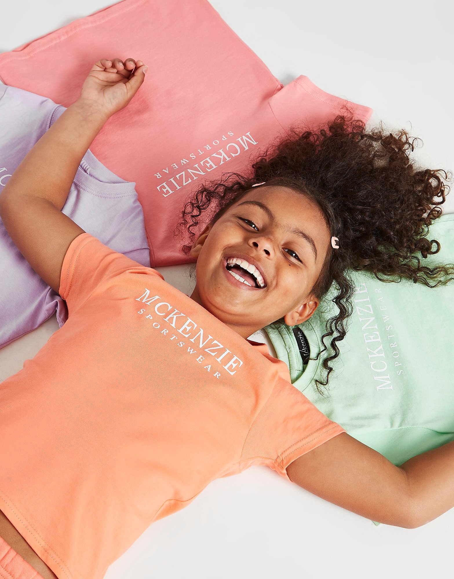 

McKenzie Girls' Mini Essential T-Shirt/Shorts Set Children - Orange - Kids, Orange