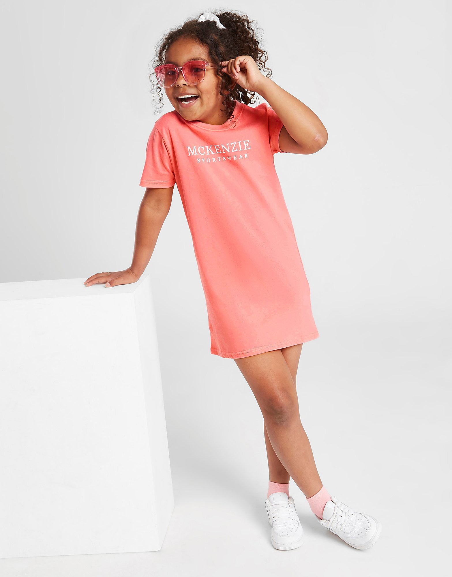 

McKenzie Girls' Mini Essential T-Shirt Dress Children - Pink - Kids, Pink