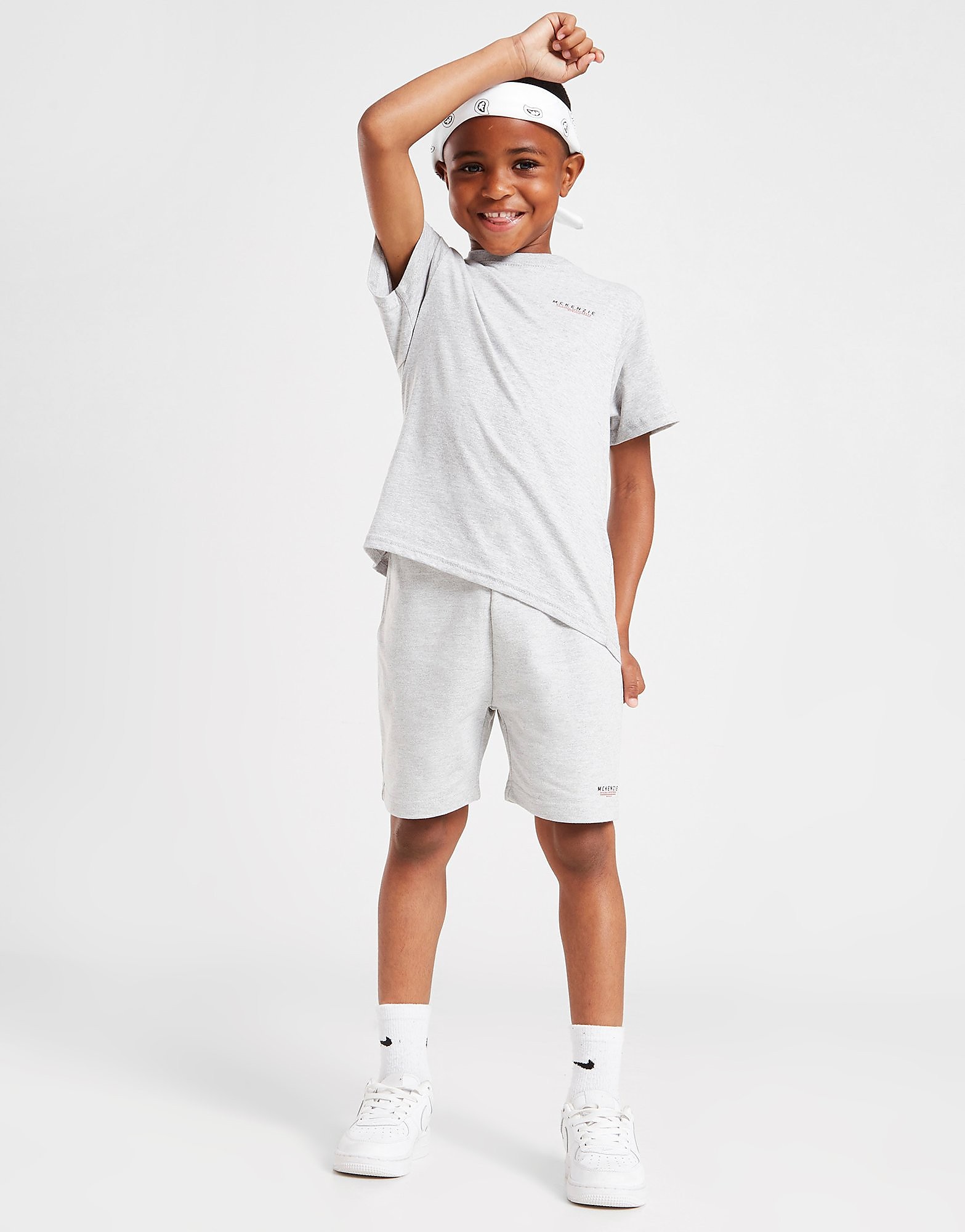 

McKenzie Mini Essential T-Shirt/Shorts Set Children - Grey - Kids, Grey