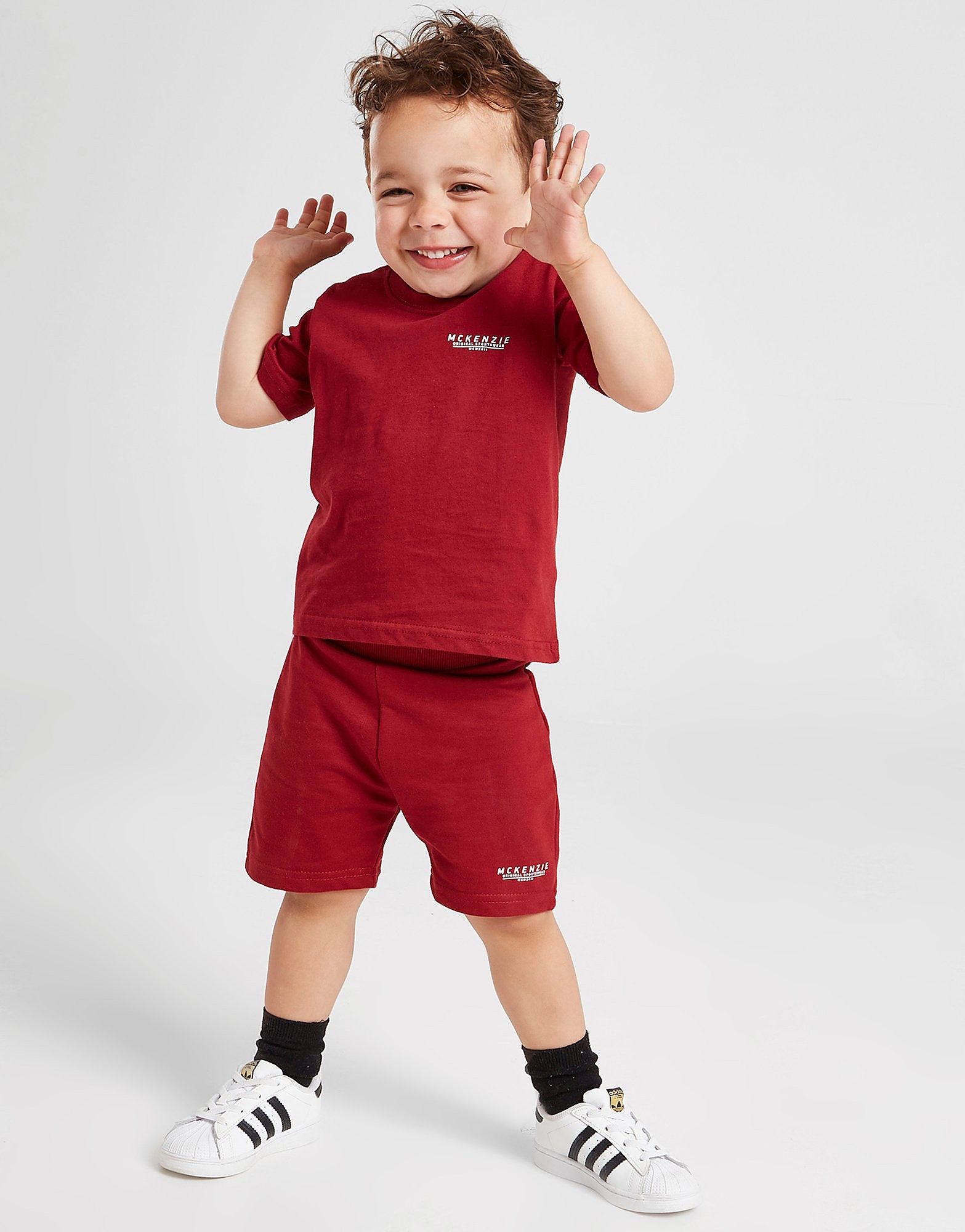 

McKenzie Micro Essential T-Shirt/Shorts Set Infant - Red - Kids, Red