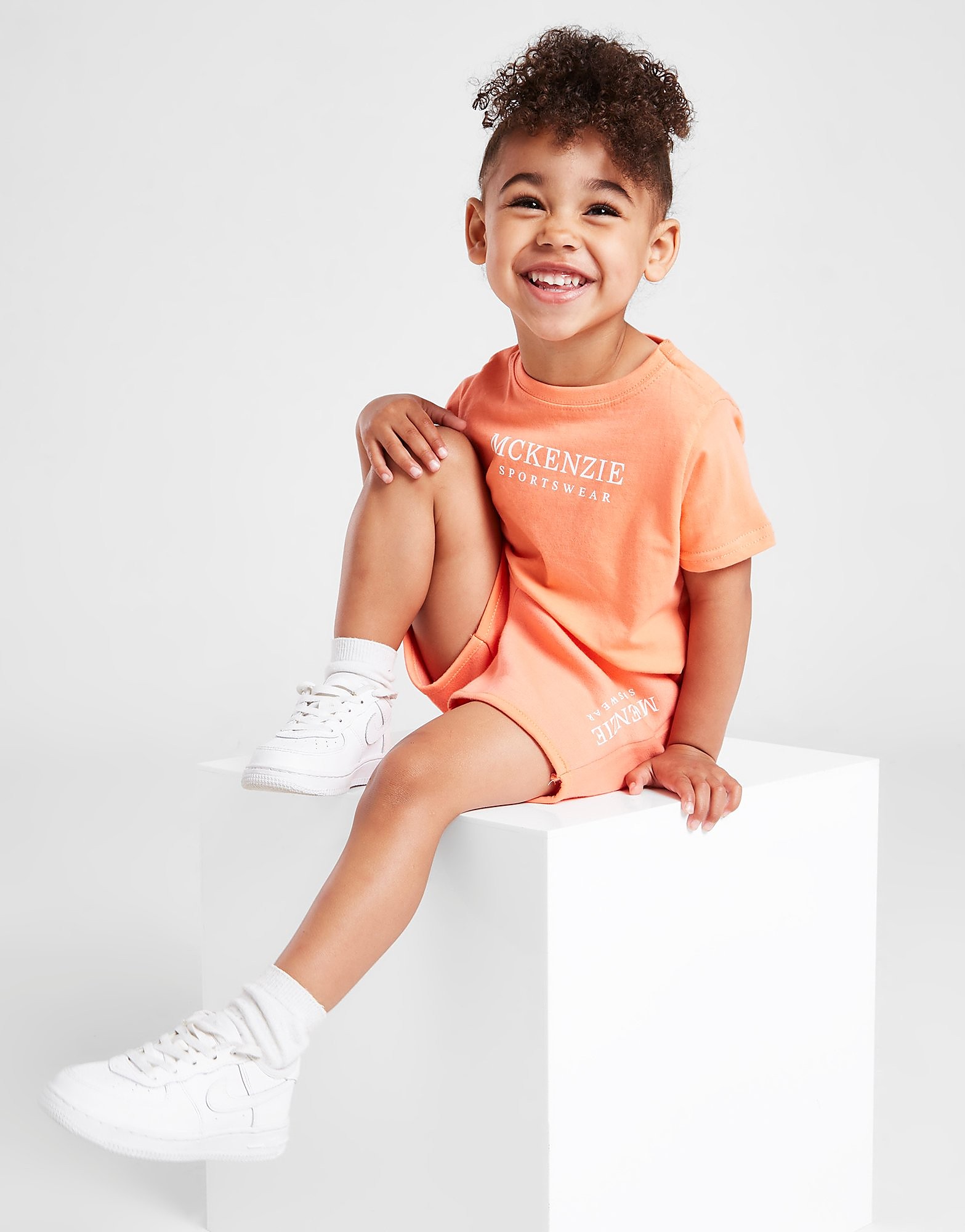 

McKenzie Girls' Micro Essential T-Shirt/Shorts Set Infant - Orange - Kids, Orange