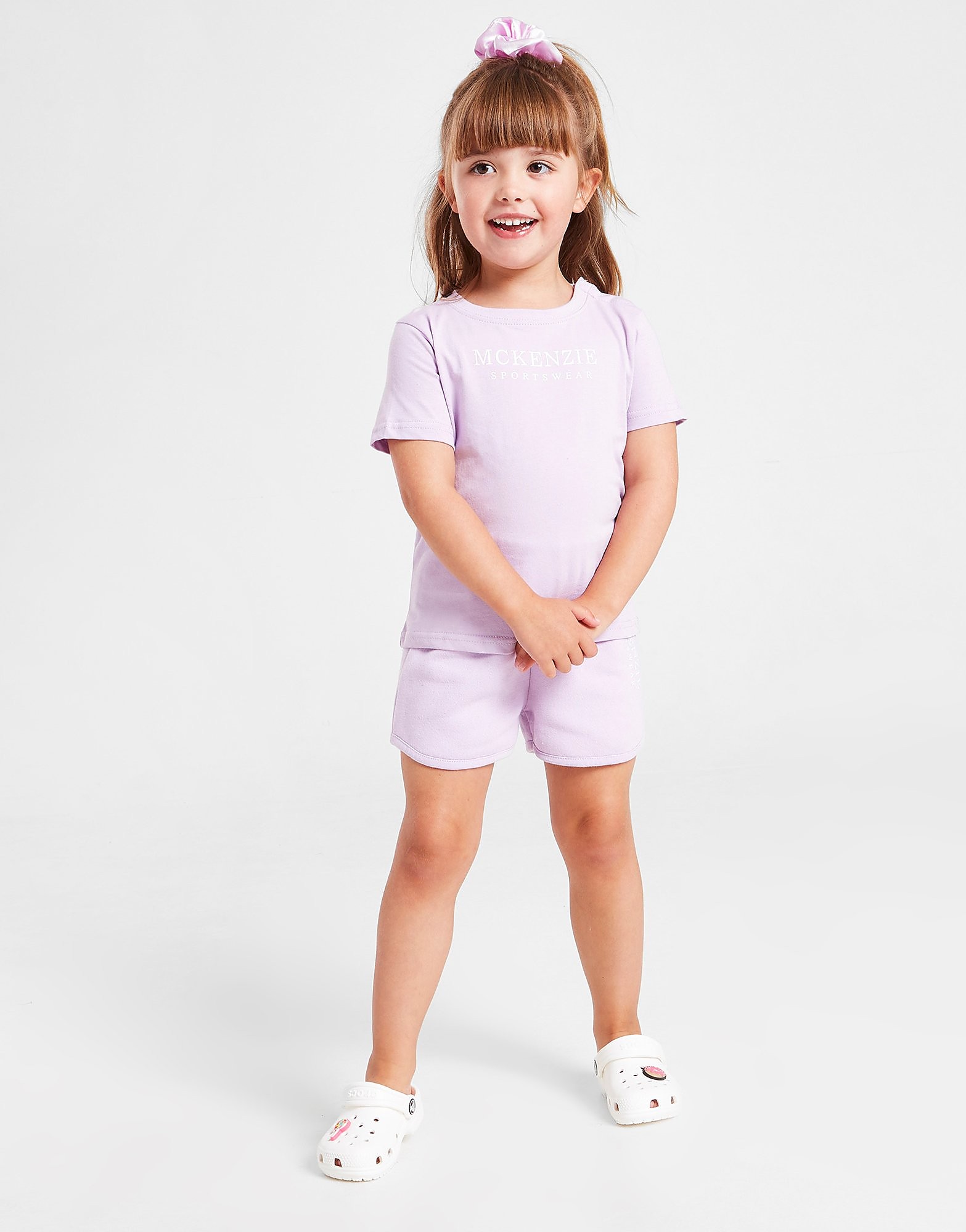 

McKenzie Girls' Micro Essential T-Shirt/Shorts Set Infant - Purple - Kids, Purple