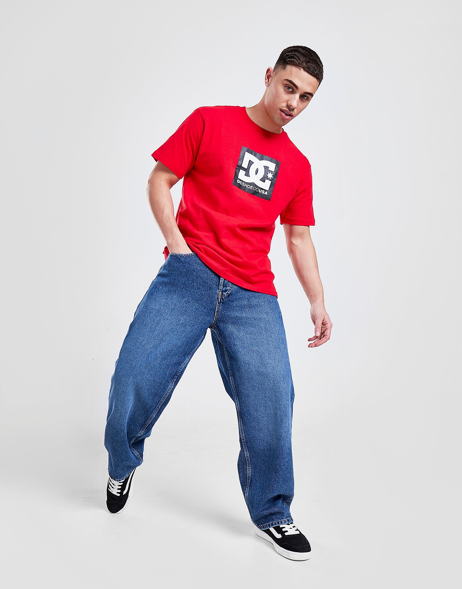 

DC Shoes Worker Baggy Denim Jeans - Blue - Mens, Blue