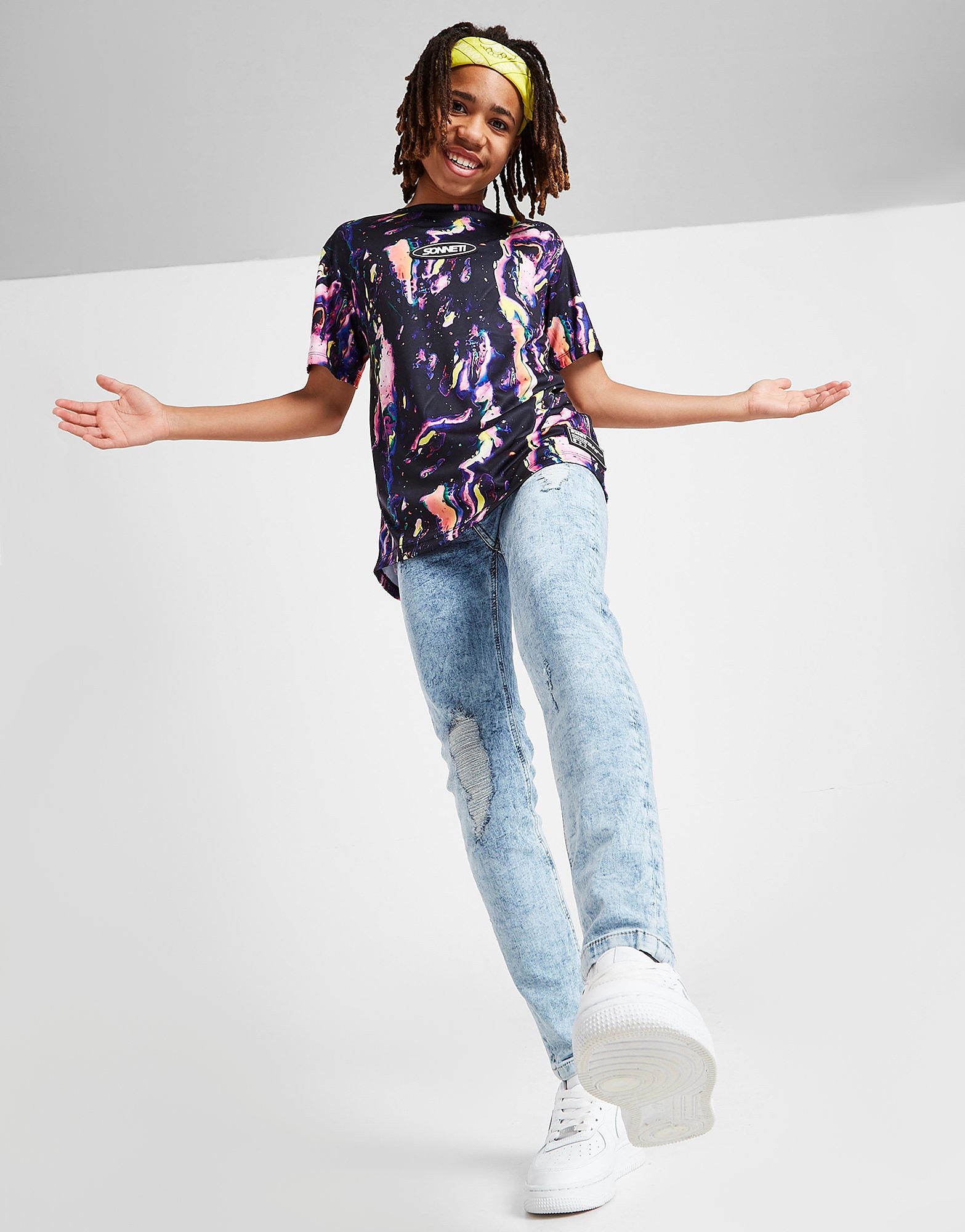 

Sonneti Acid Wash Jeans Junior - Blue - Kids, Blue