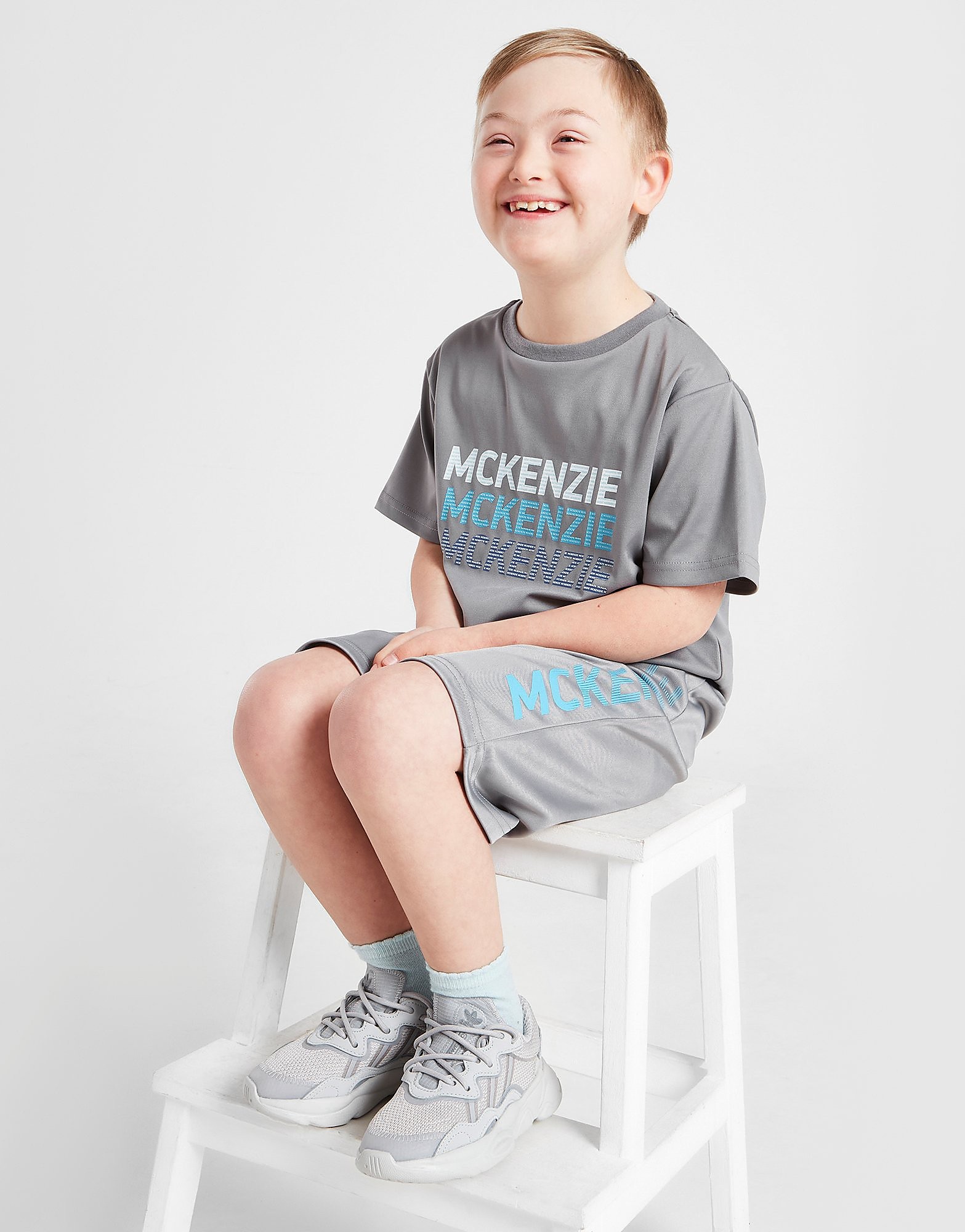 

McKenzie Mini Tundra T-Shirt/Shorts Set Children - Grey - Kids, Grey