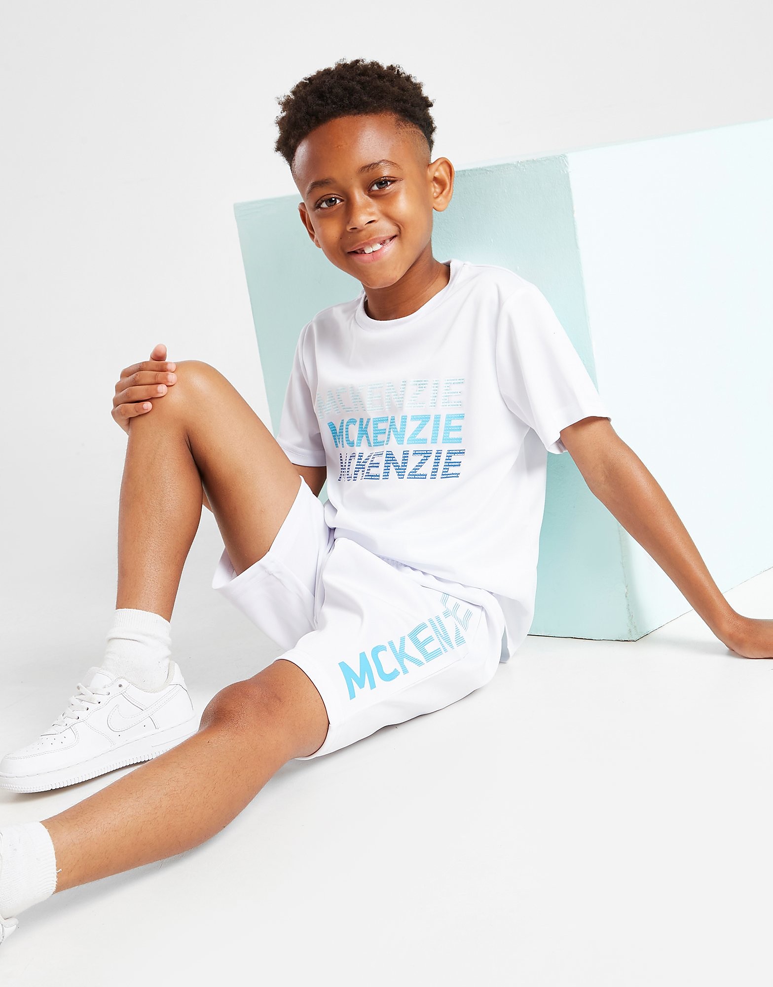 

McKenzie Mini Tundra T-Shirt/Shorts Set Children - White - Kids, White