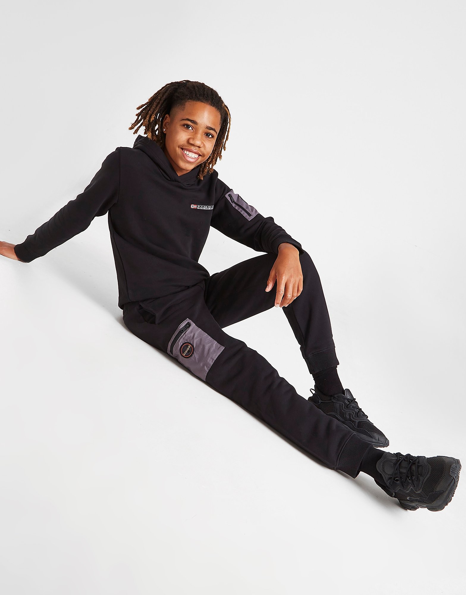 

Napapijri Woven Cargo Joggers Junior - Only at JD - Black - Kids, Black