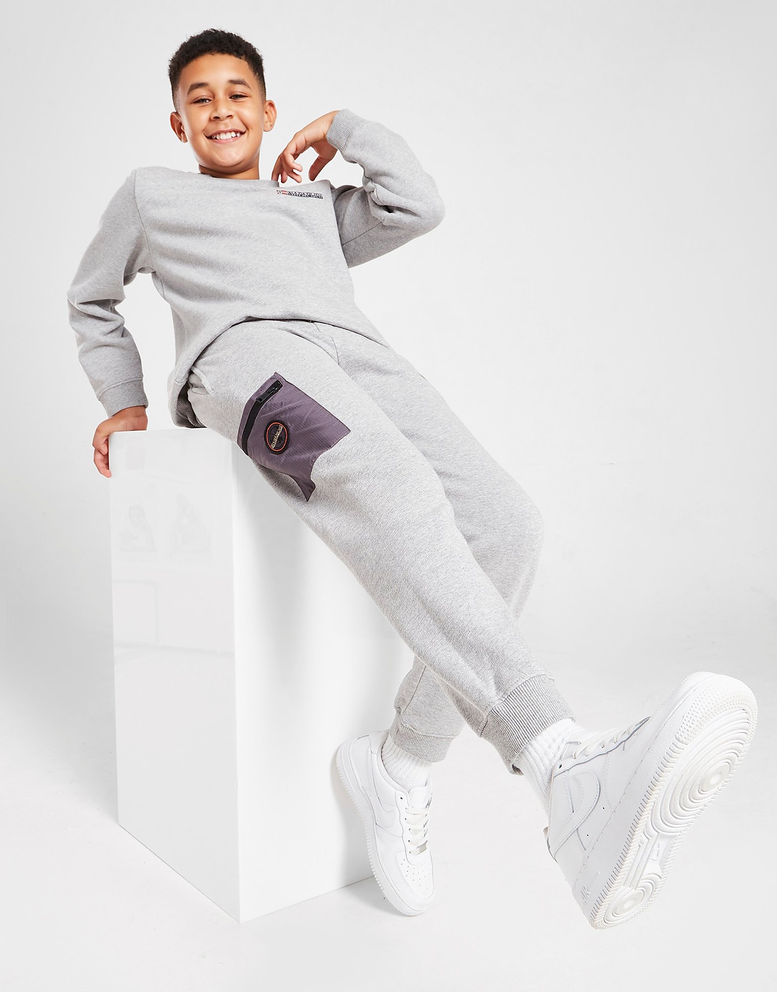 

Napapijri Woven Cargo Joggers Junior - Only at JD - Grey - Kids, Grey