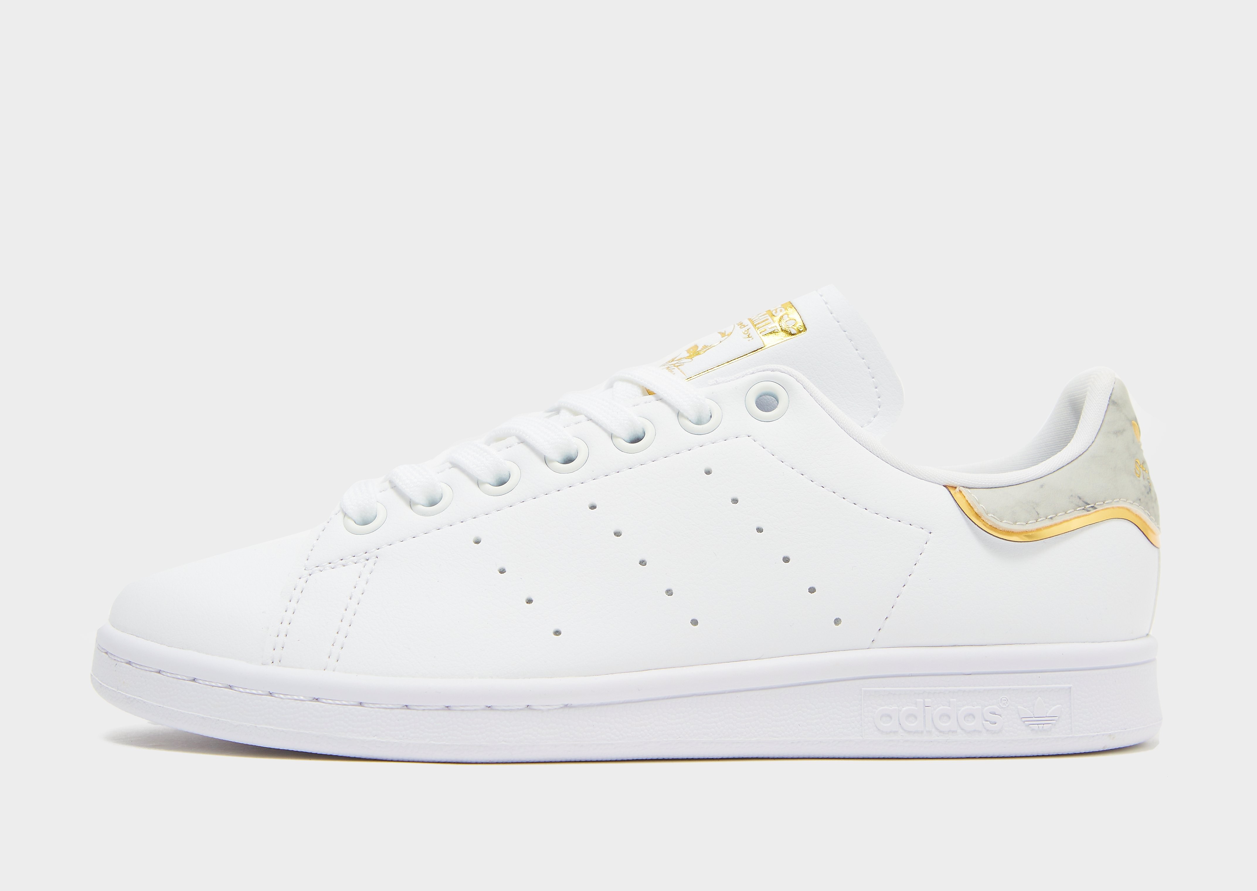 

adidas Originals Stan Smith Women's - Cloud White / Aluminium / Gold Metallic, Cloud White / Aluminium / Gold Metallic