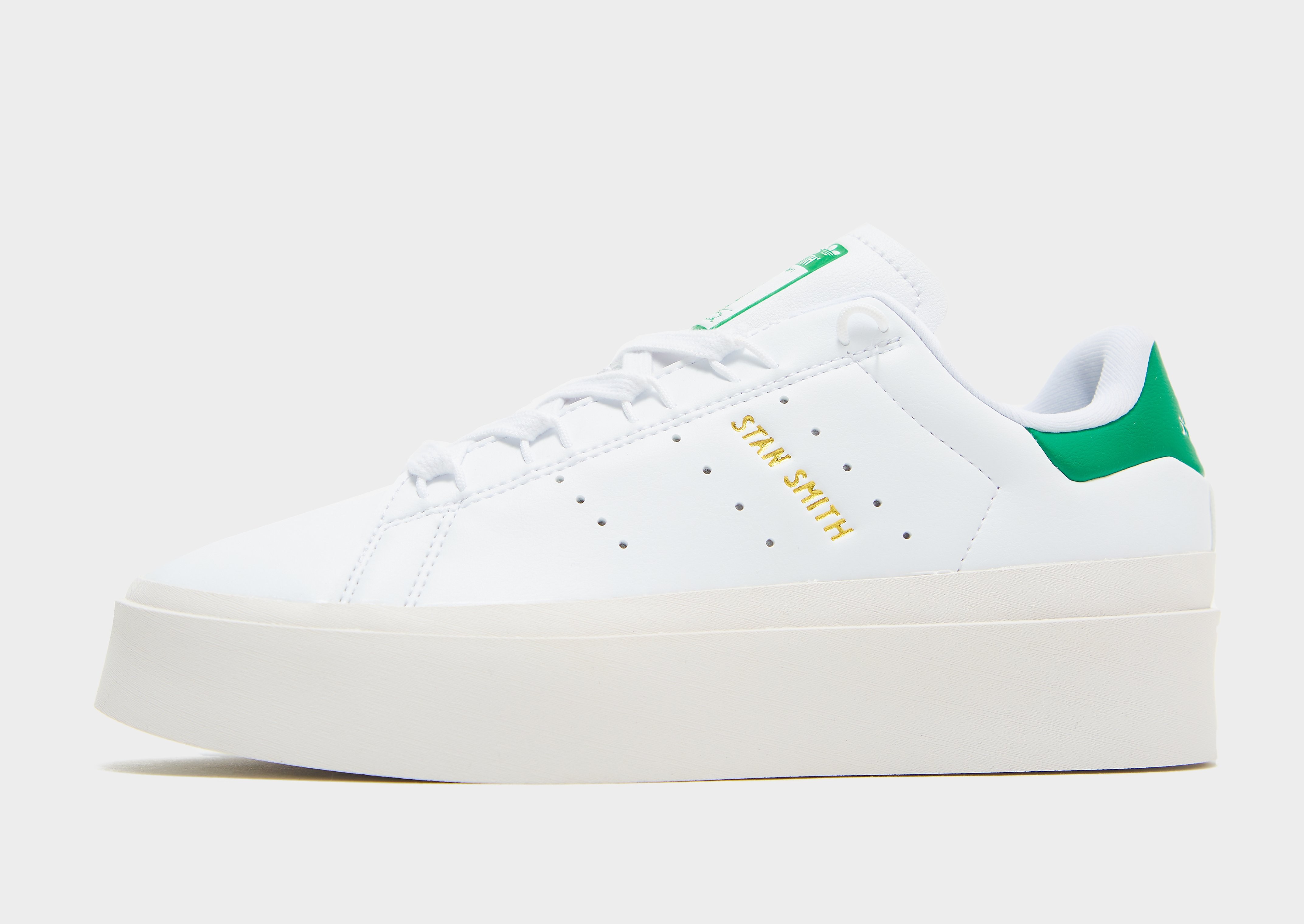 

adidas Originals Stan Smith Bonega Women's - Cloud White / Cloud White / Green, Cloud White / Cloud White / Green