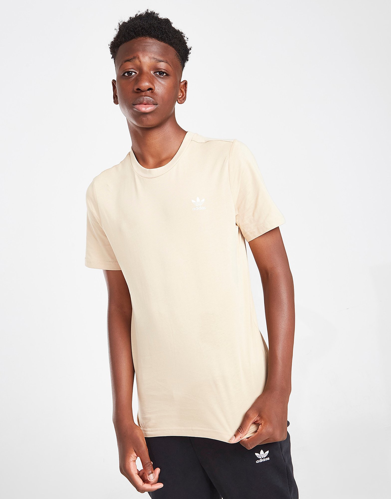 

adidas Originals Trefoil Essential T-Shirt Junior - Brown - Kids, Brown