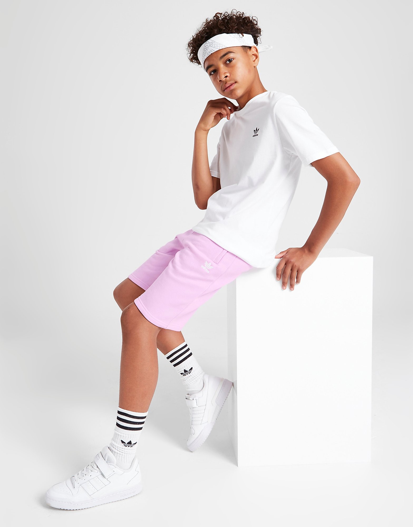 

adidas Originals Classic Shorts Junior - Purple - Kids, Purple