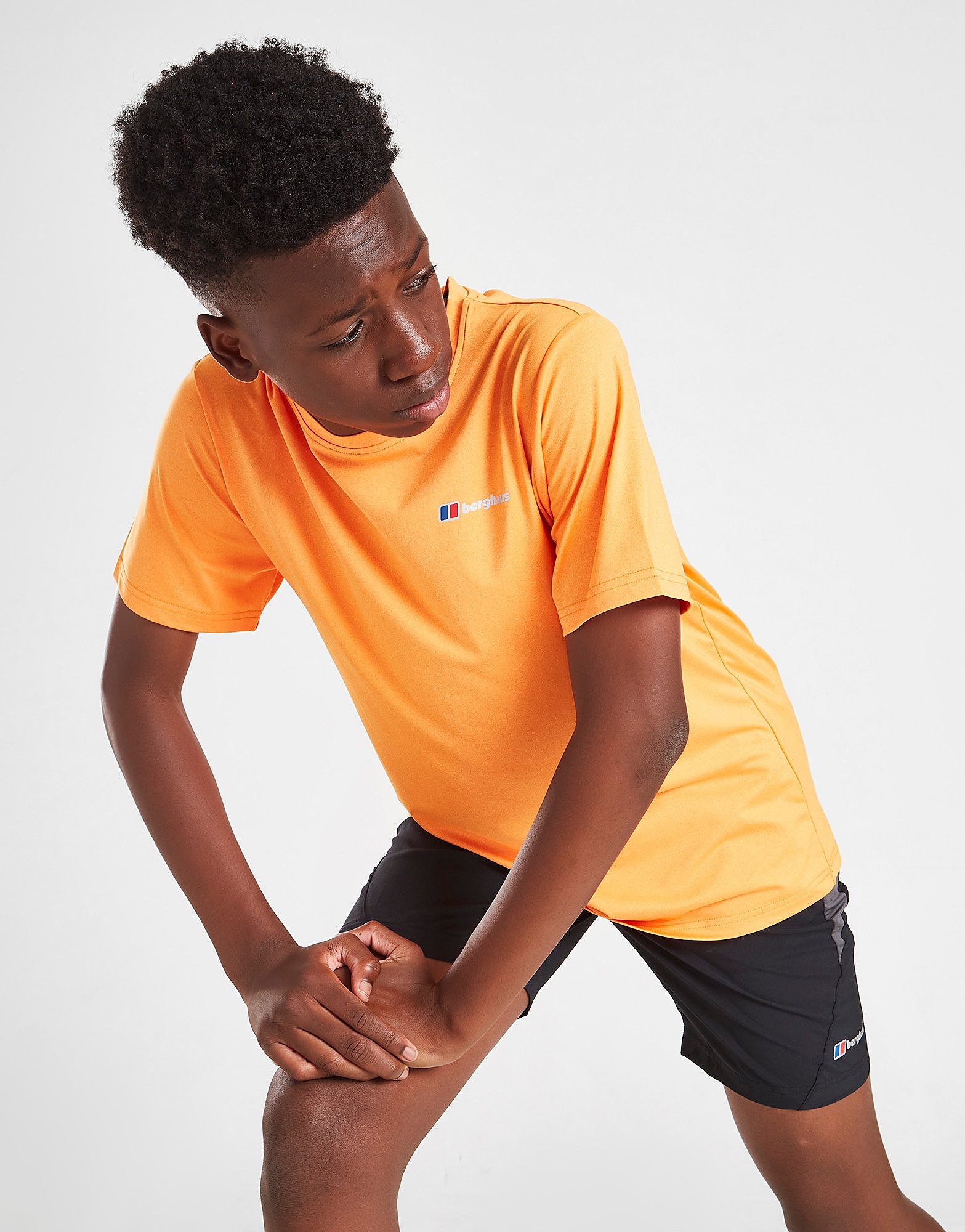

Berghaus Poly Marl T-Shirt Junior - Only at JD - Orange - Kids, Orange