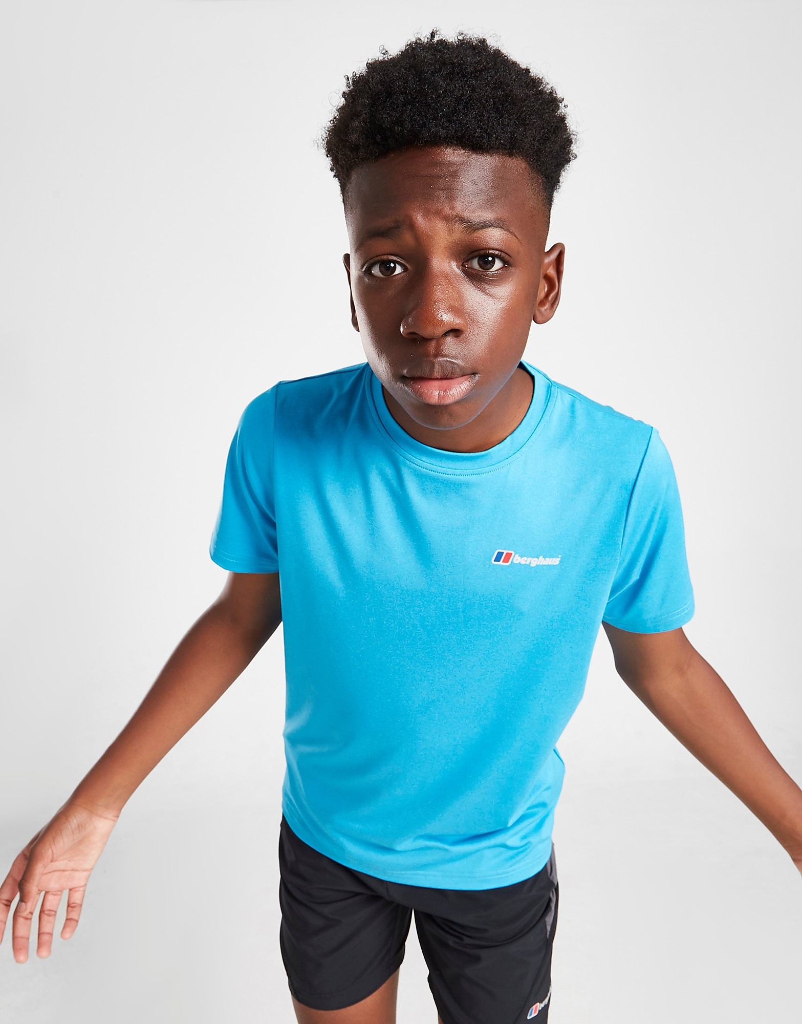 

Berghaus Poly Marl T-Shirt Junior - Only at JD - Blue - Kids, Blue