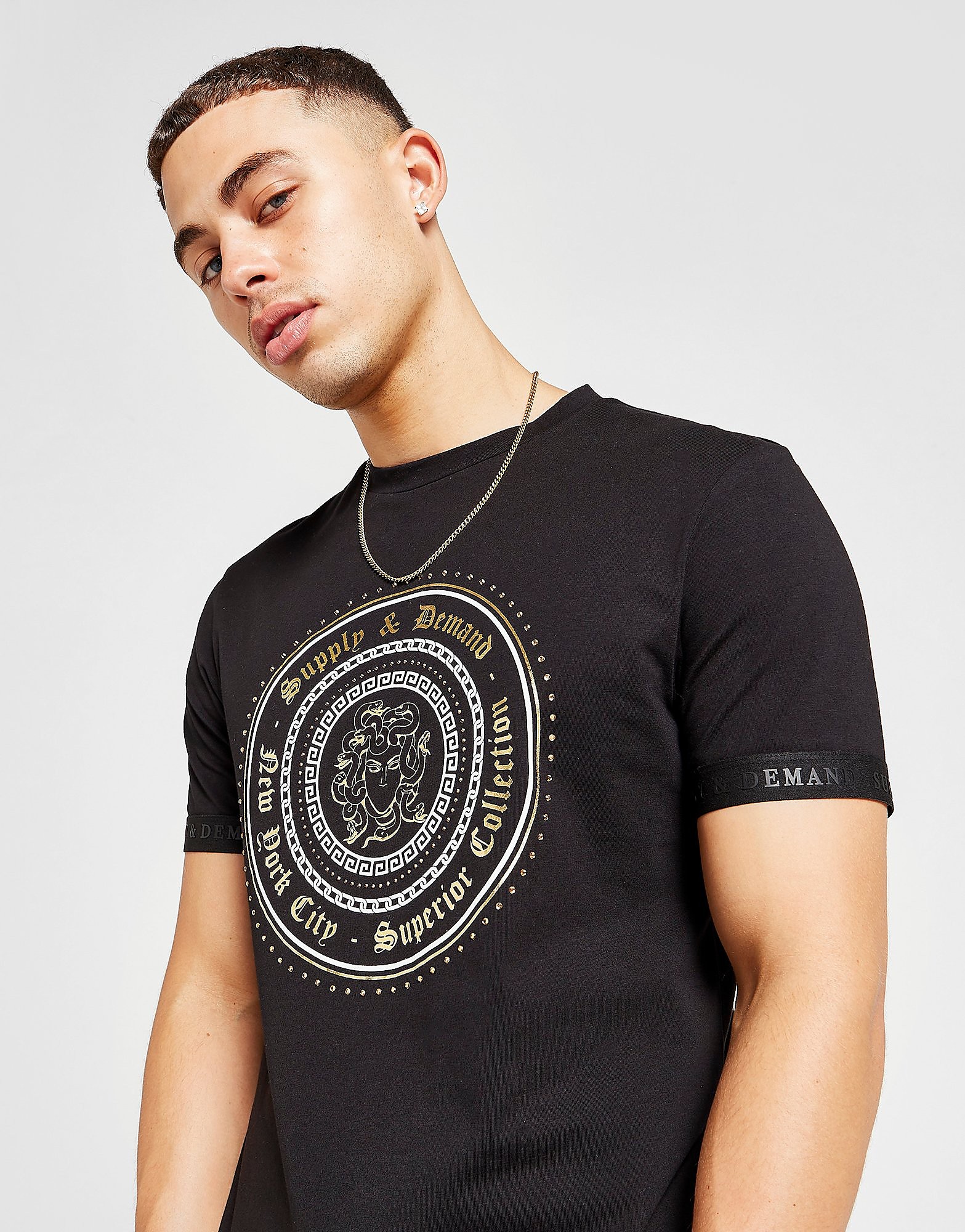 

Supply & Demand Ambition T-Shirt - Black - Mens, Black